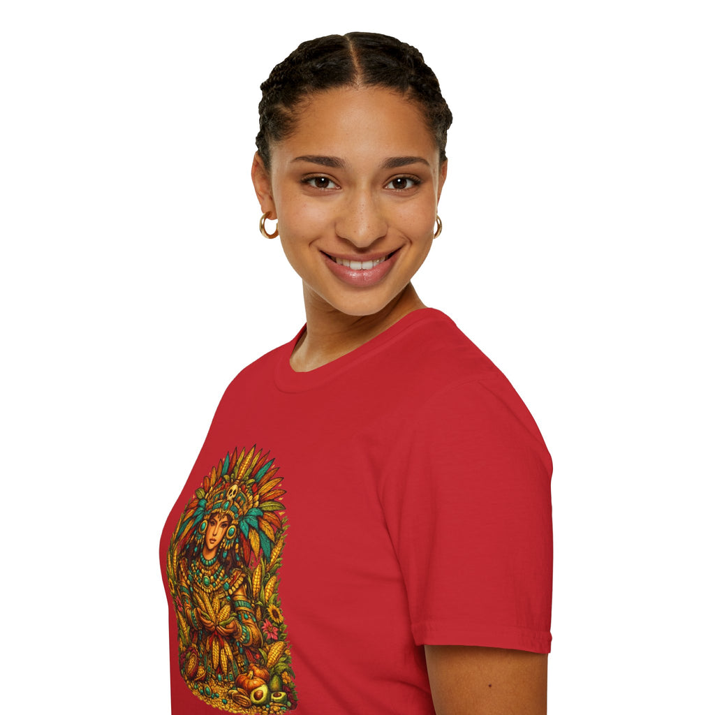 Playera azteca Chicomecóatl