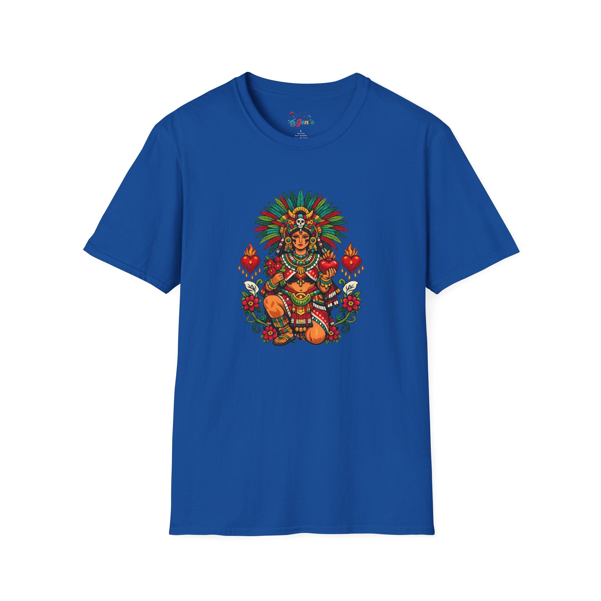 Playera azteca Tlazolteotl