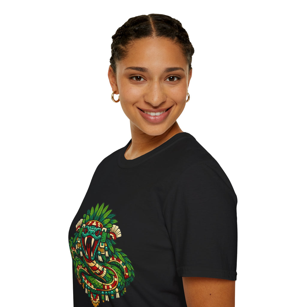 Playera azteca Quetzalcóatl