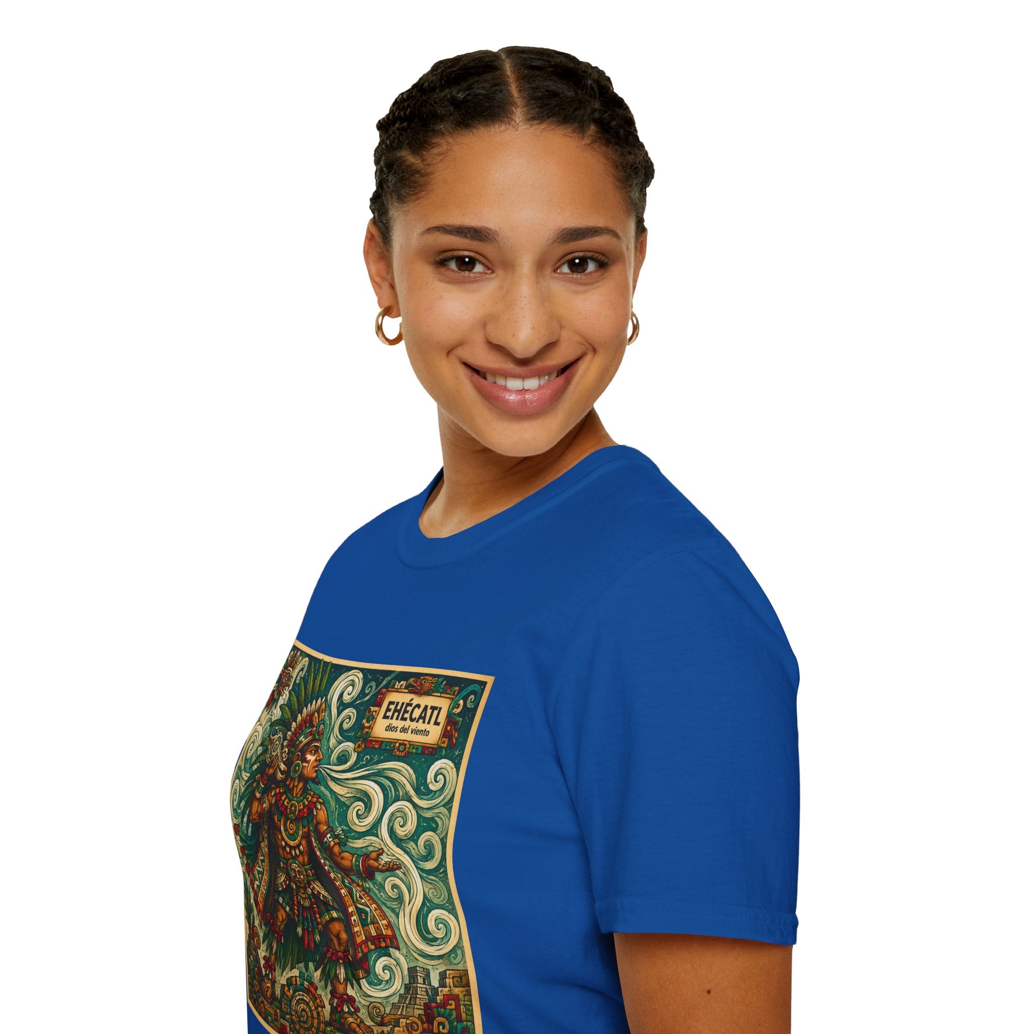 Playera azteca Ehécatl