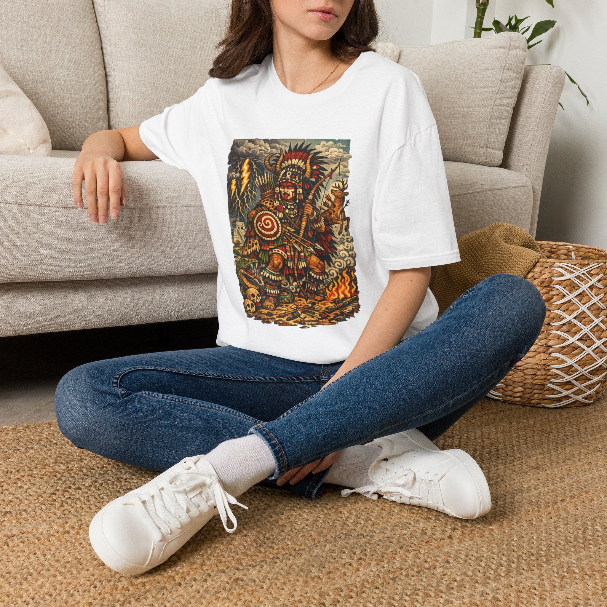 Playera azteca Mixcóatl