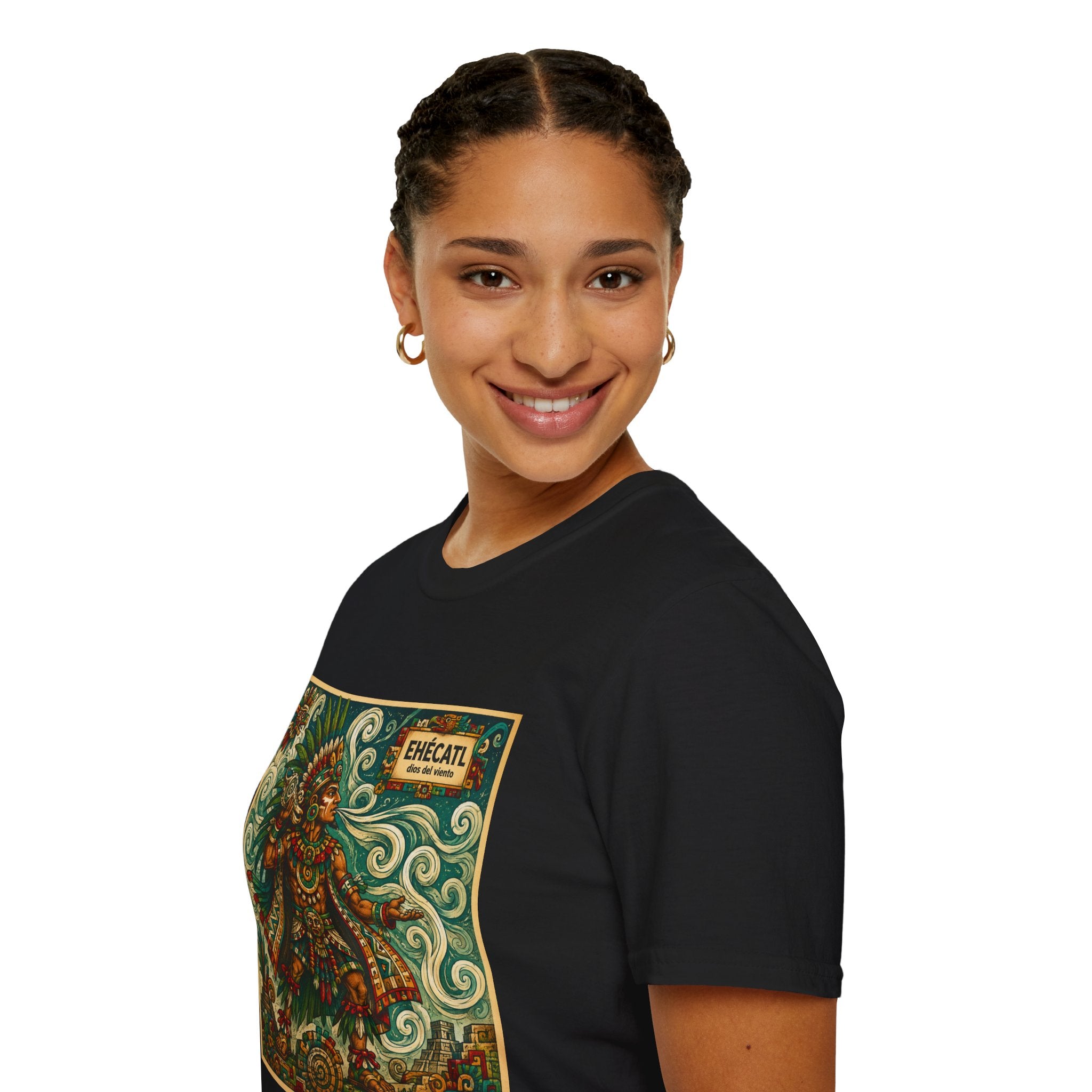 Playera azteca Ehécatl