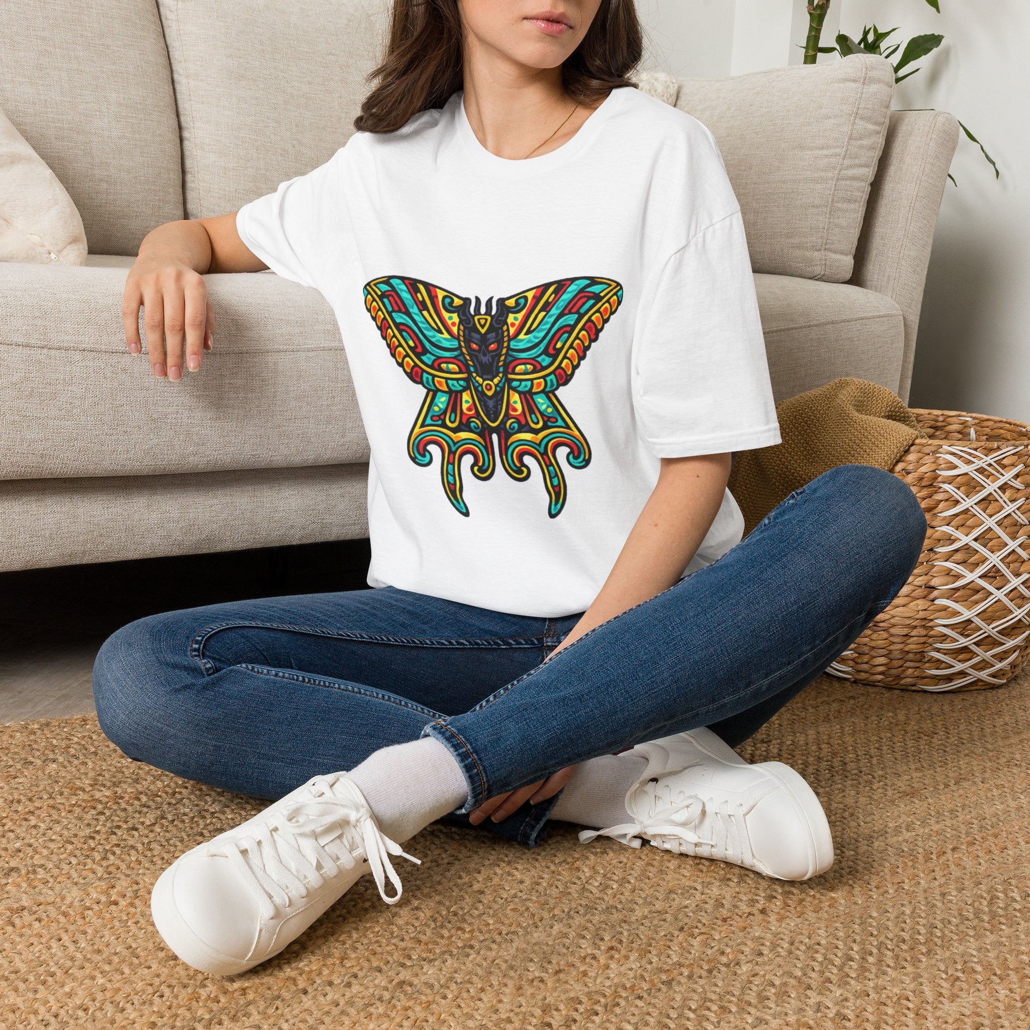 Playera azteca Itzpapálotl