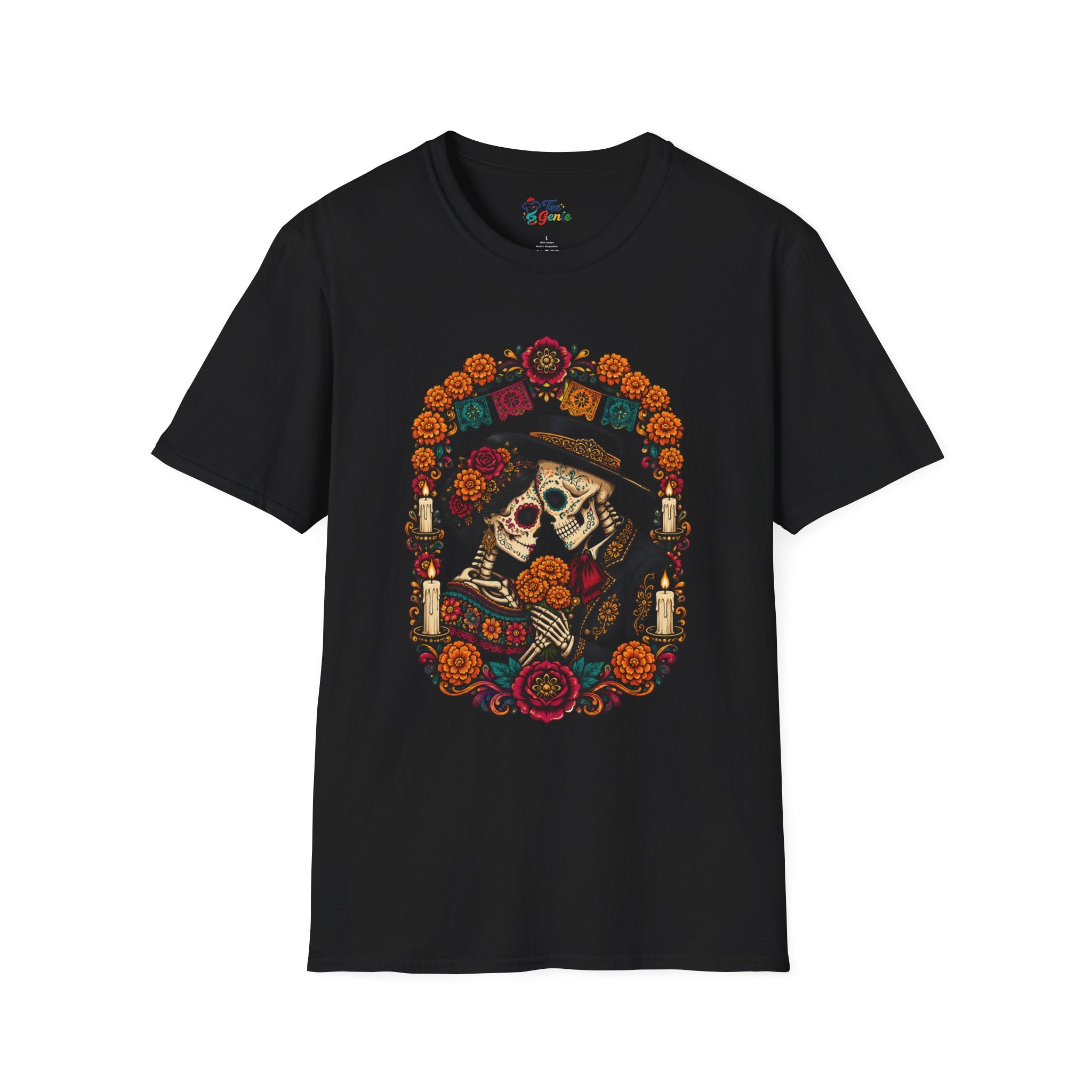 Playera Día de Muertos Amor Eterno