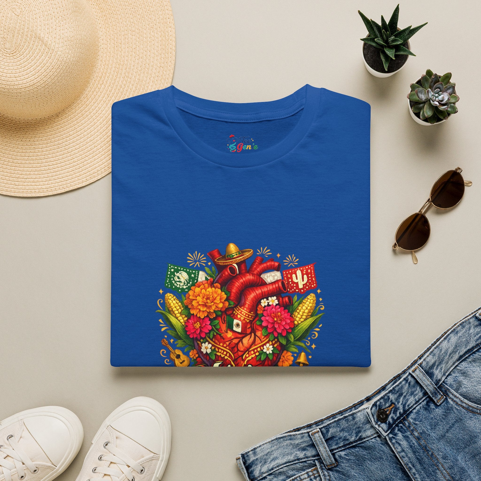 Playera México se lleva en el corazón