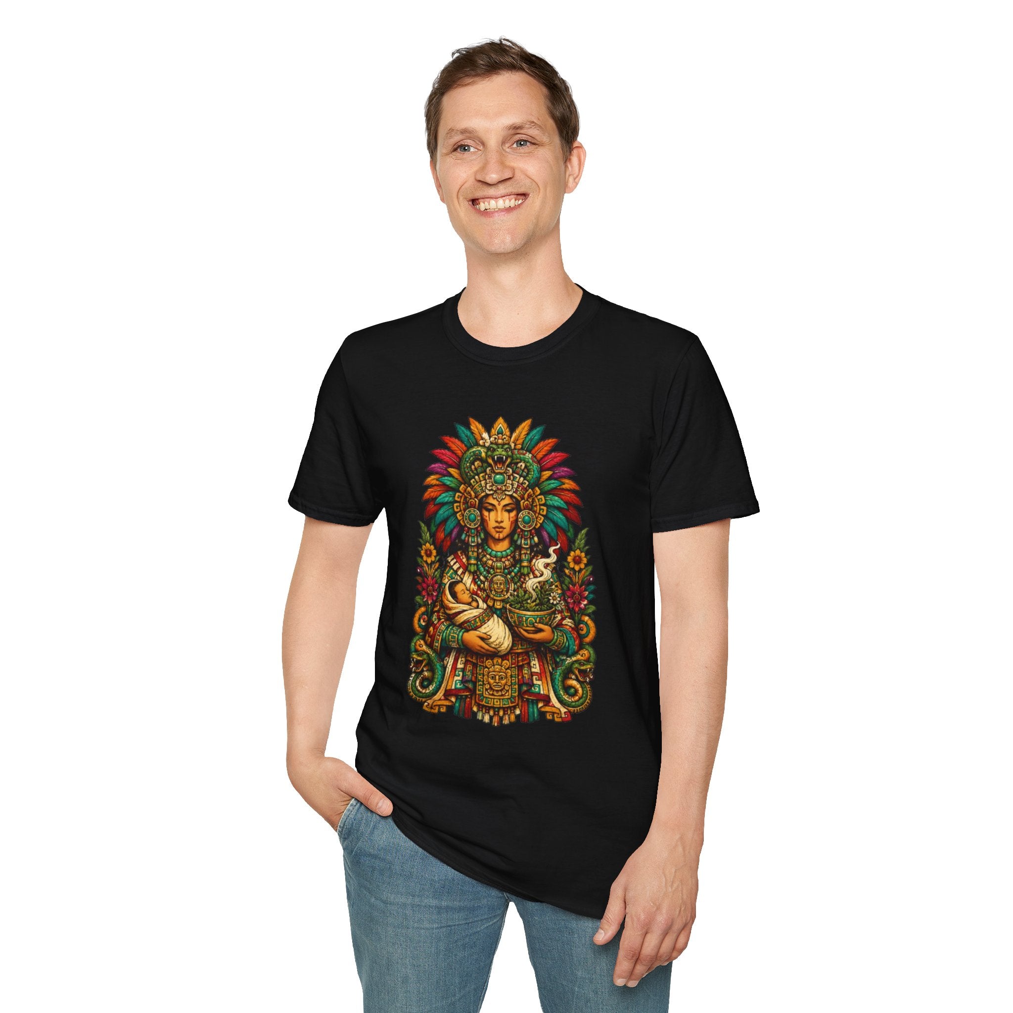 Playera azteca Cihuacóatl