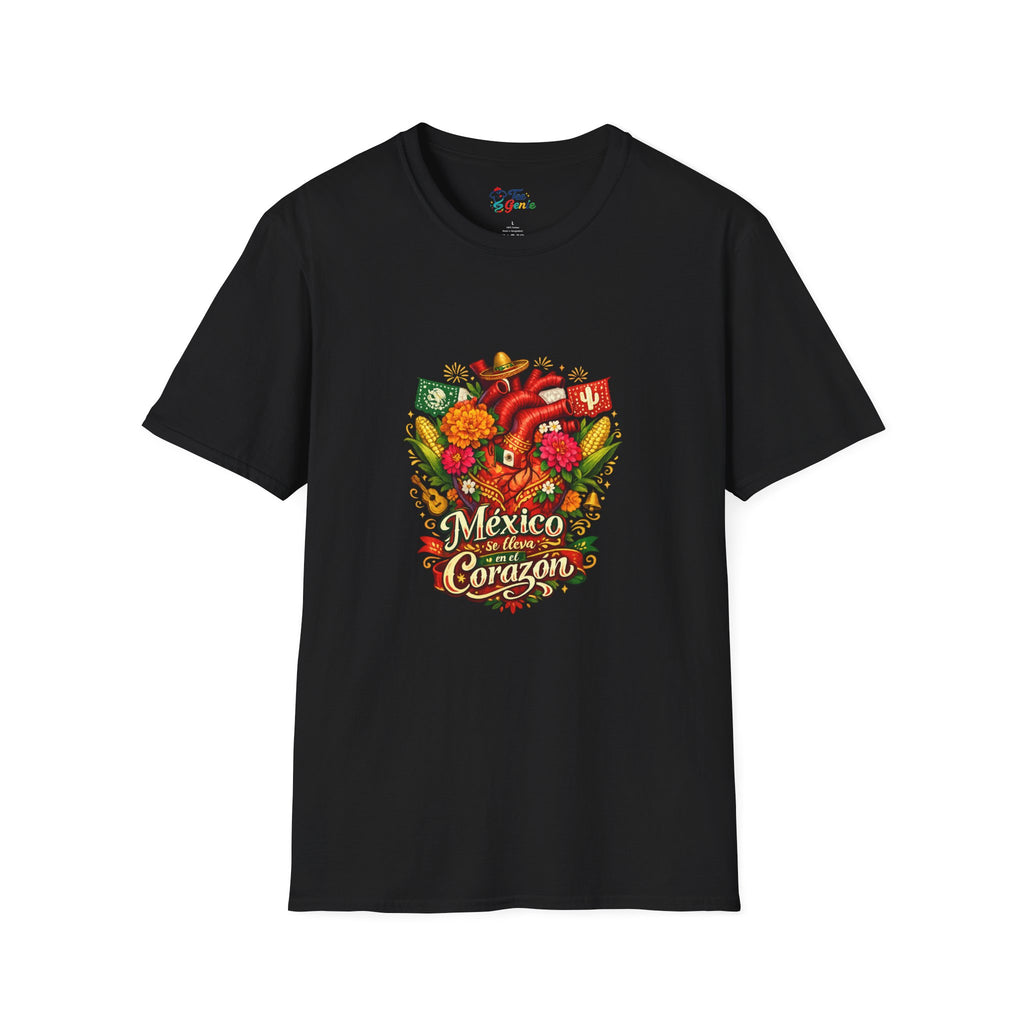 Playera México se lleva en el corazón