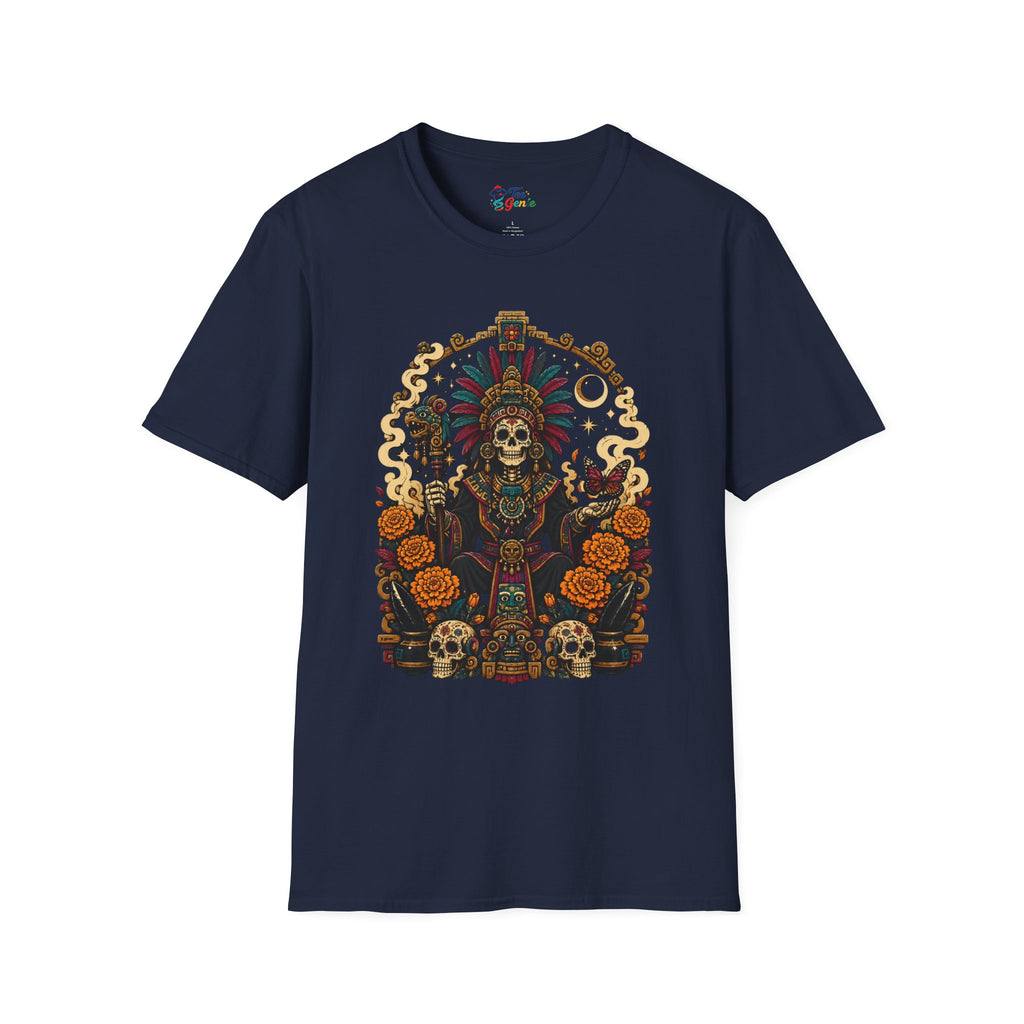 Playera Día de Muertos Guardián del Mictlán
