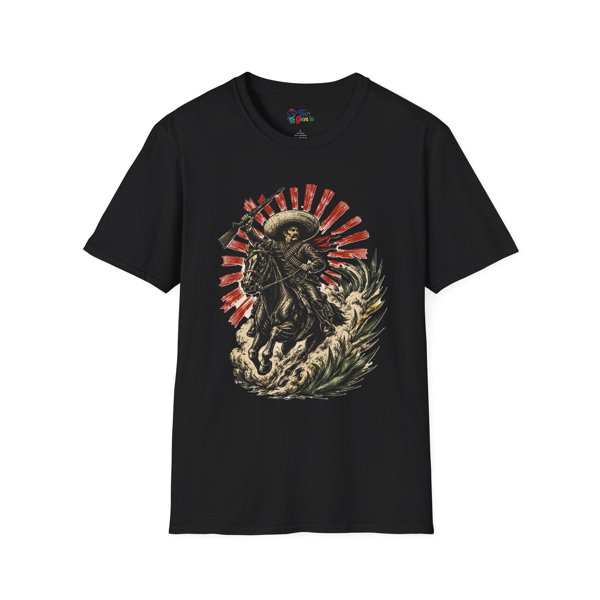 Playera Jinete Revolucionario – Espíritu de Libertad