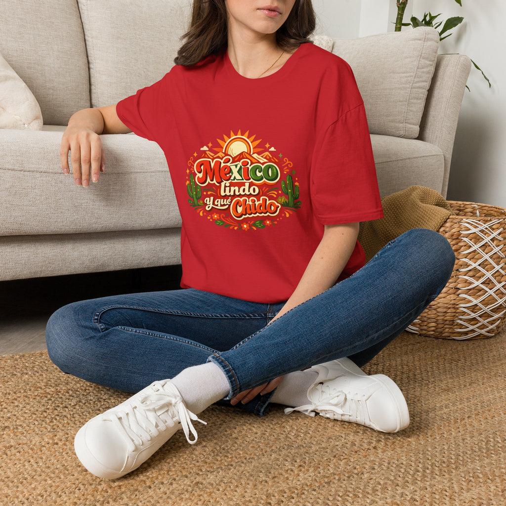 Playera Mexico lindo y que chido