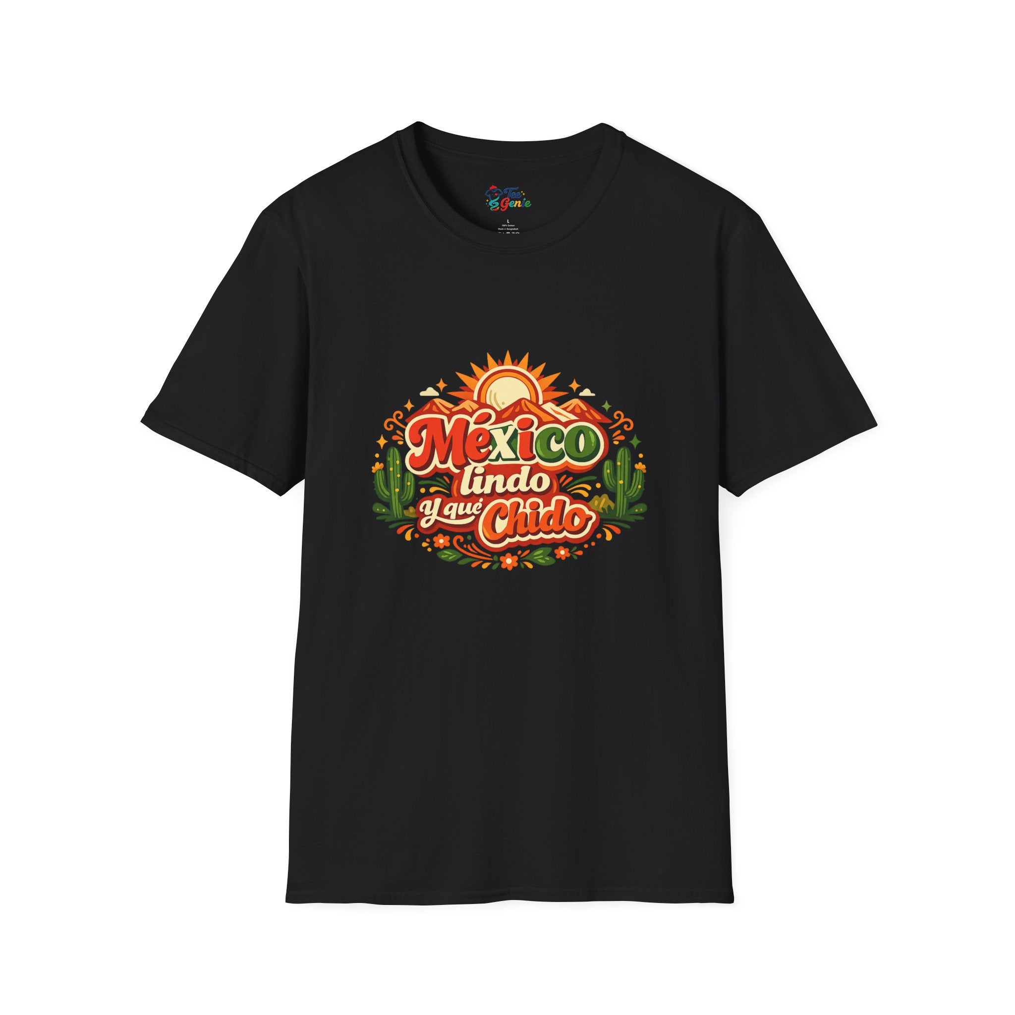 Playera Mexico lindo y que chido