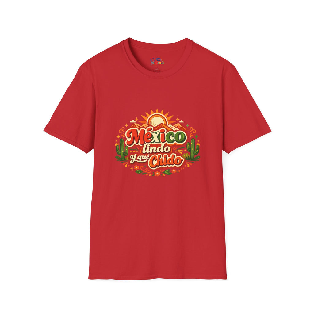 Playera Mexico lindo y que chido