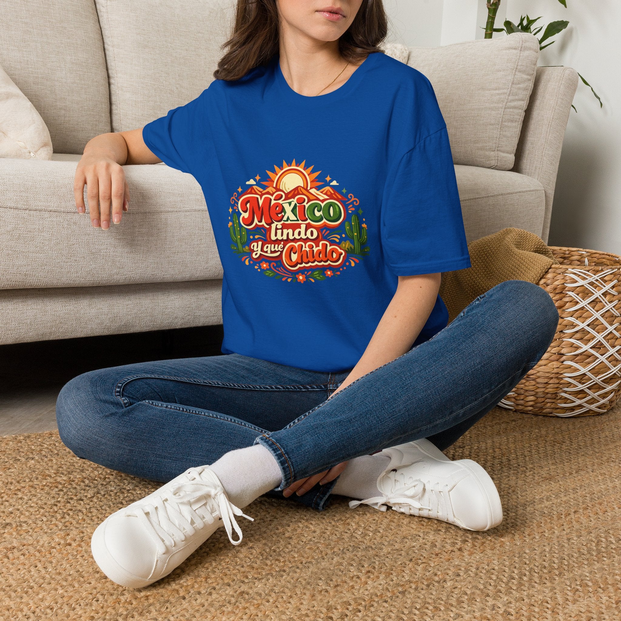 Playera Mexico lindo y que chido