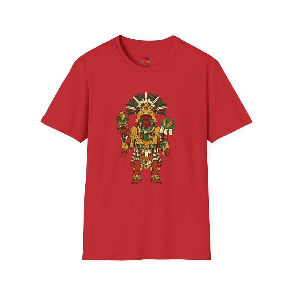 Playera azteca Xipe Tótec