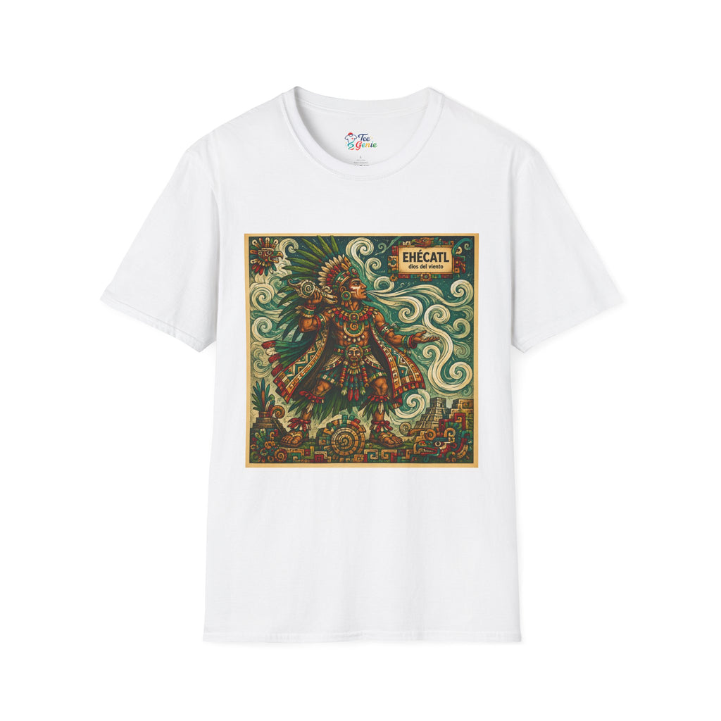 Playera azteca Ehécatl