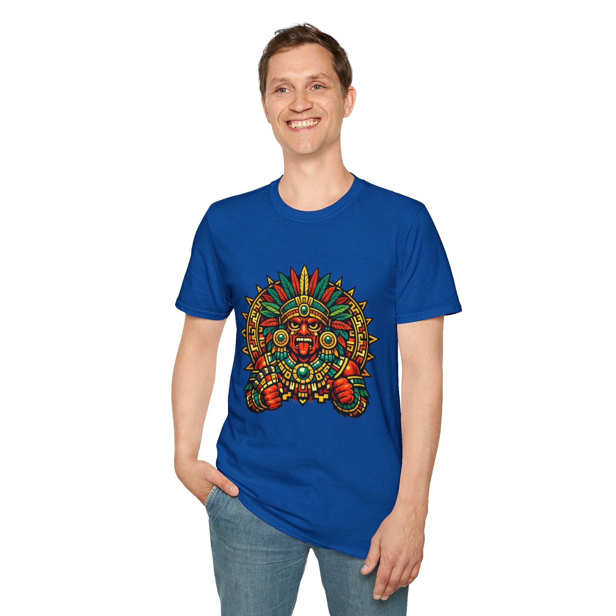 Playera azteca Tonatiuh