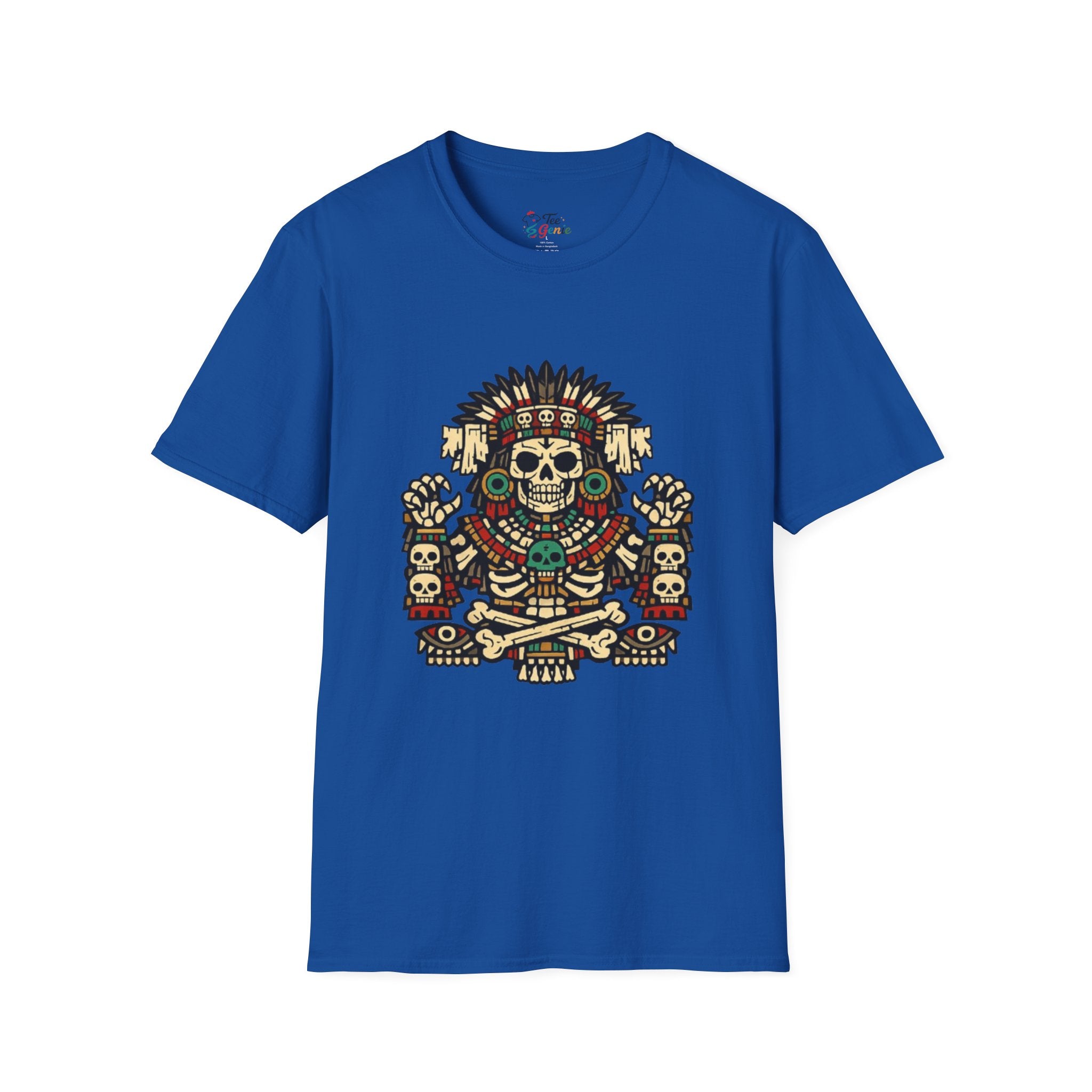 Playera azteca Mictlantecuhtli
