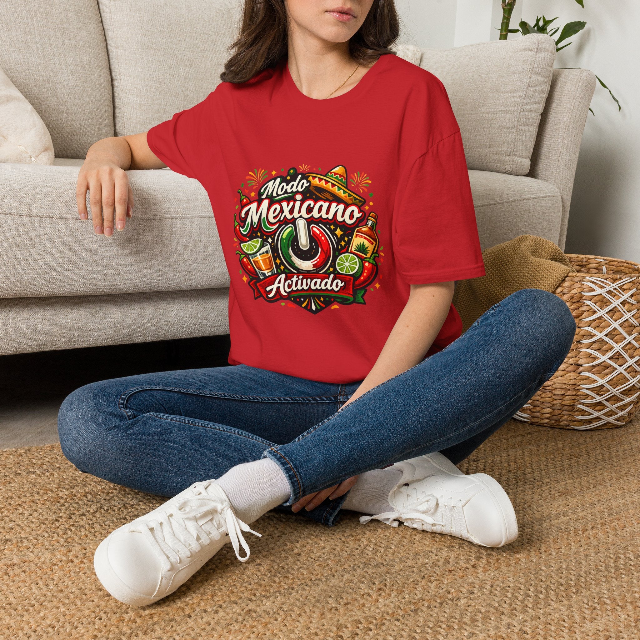 Playera Modo mexicano activado