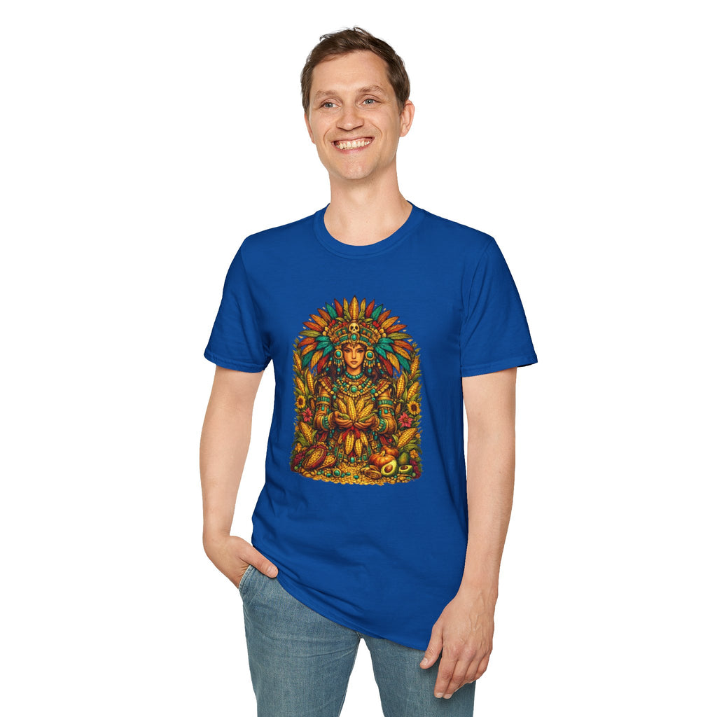 Playera azteca Chicomecóatl