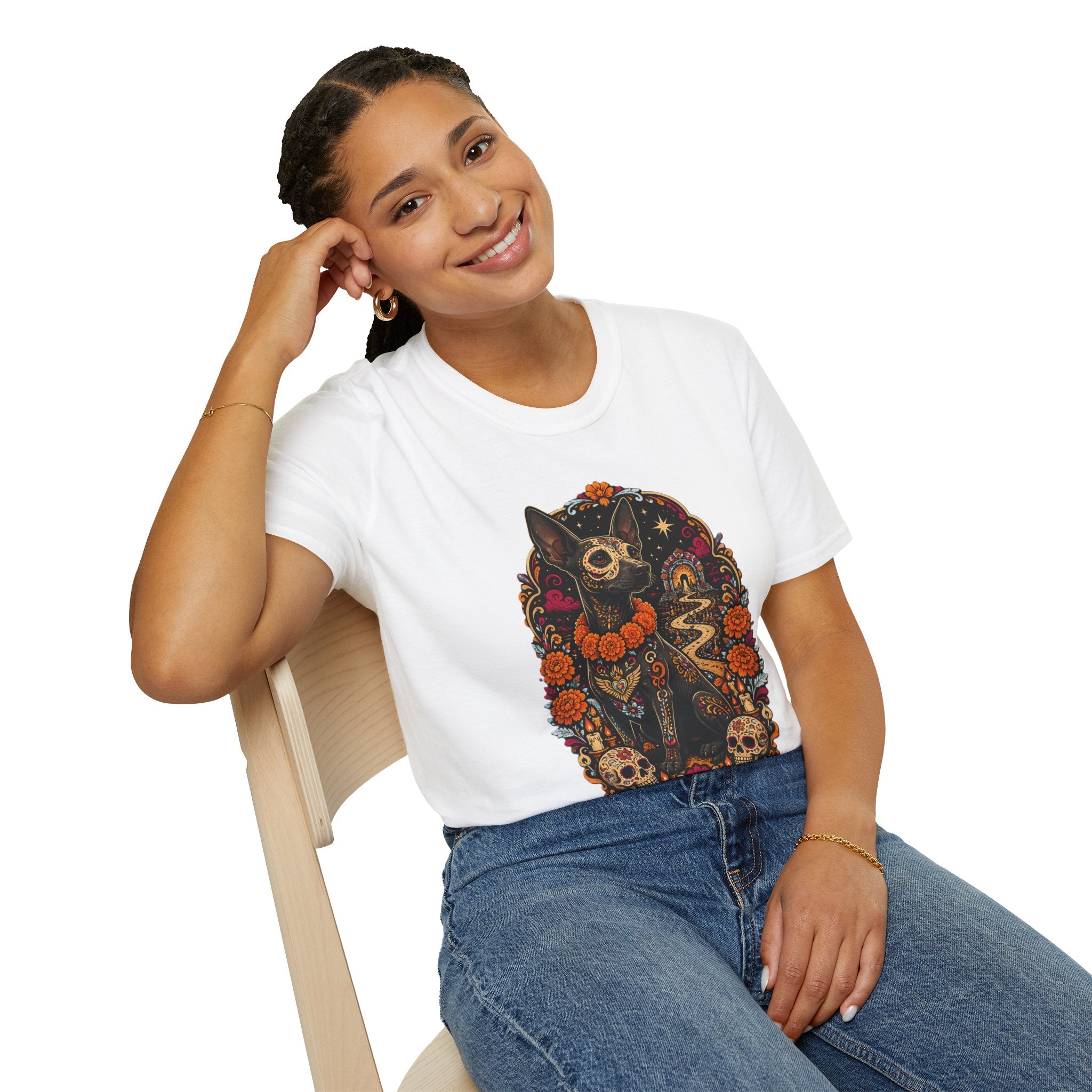 Playera Xoloitzcuintle Guía del Mictlán