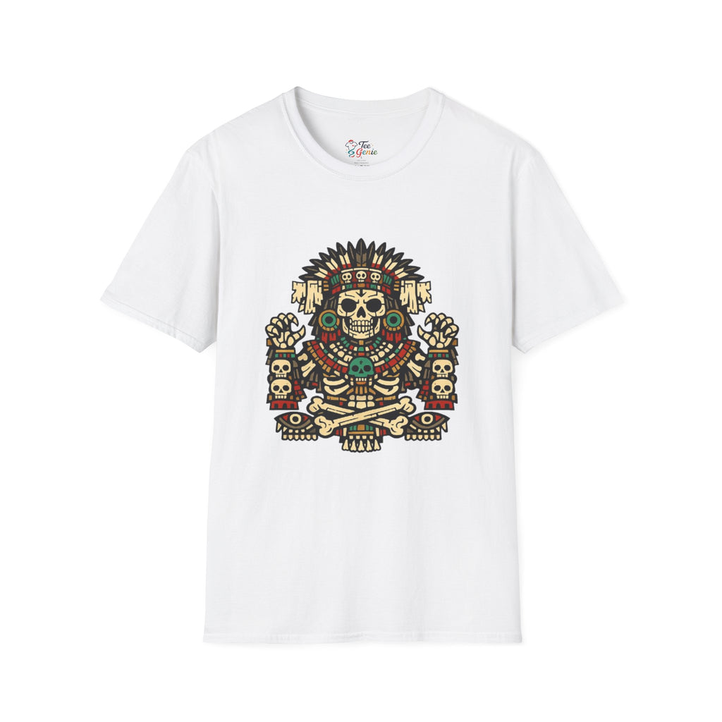 Playera azteca Mictlantecuhtli