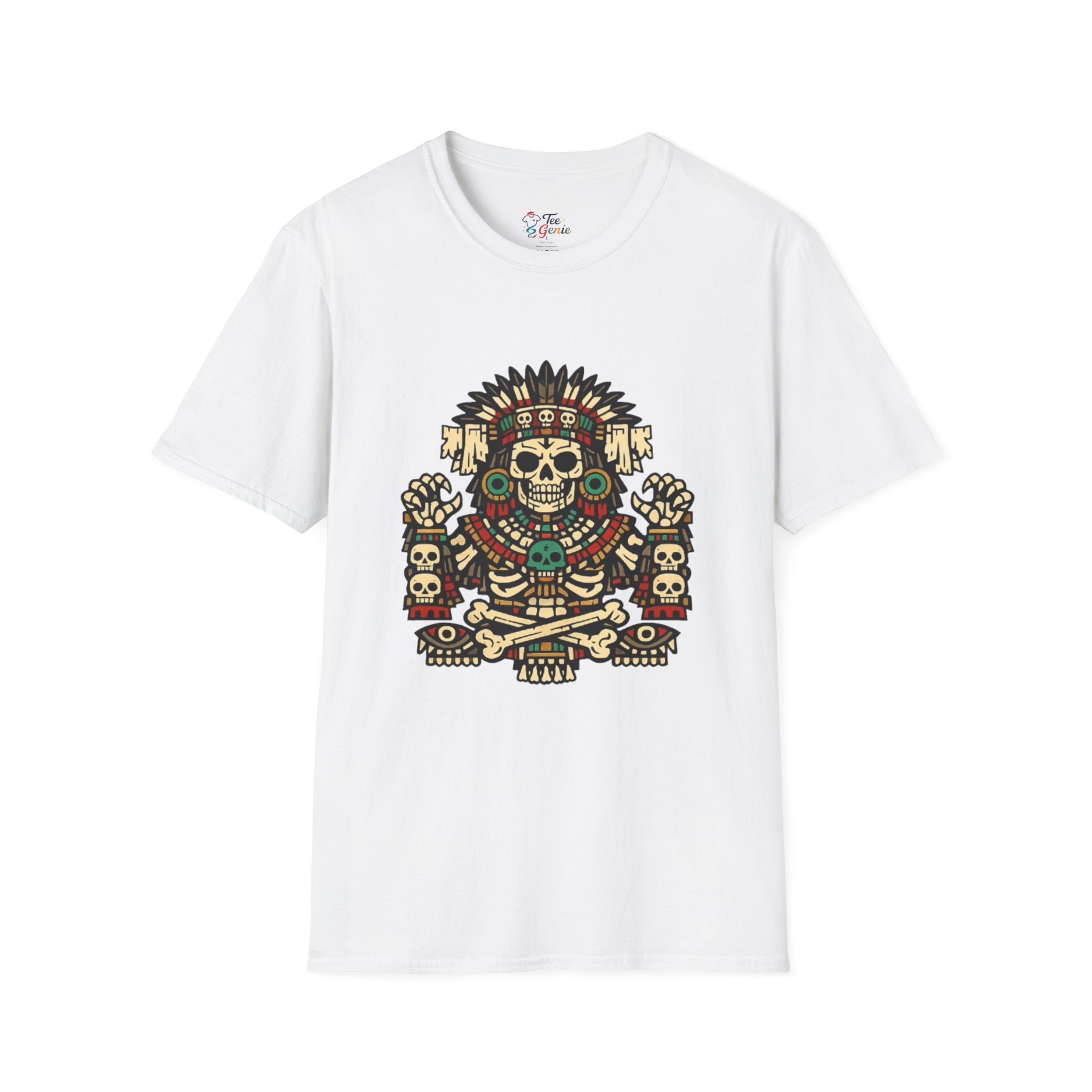 Playera azteca Mictlantecuhtli