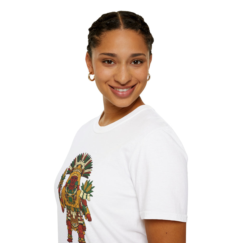 Playera azteca Xipe Tótec