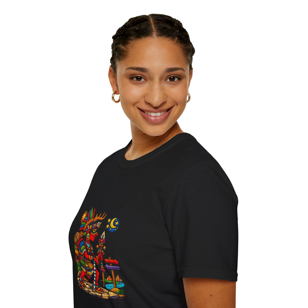 Playera azteca Tlacotzontli