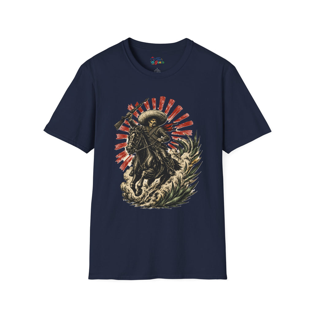 Playera Jinete Revolucionario – Espíritu de Libertad