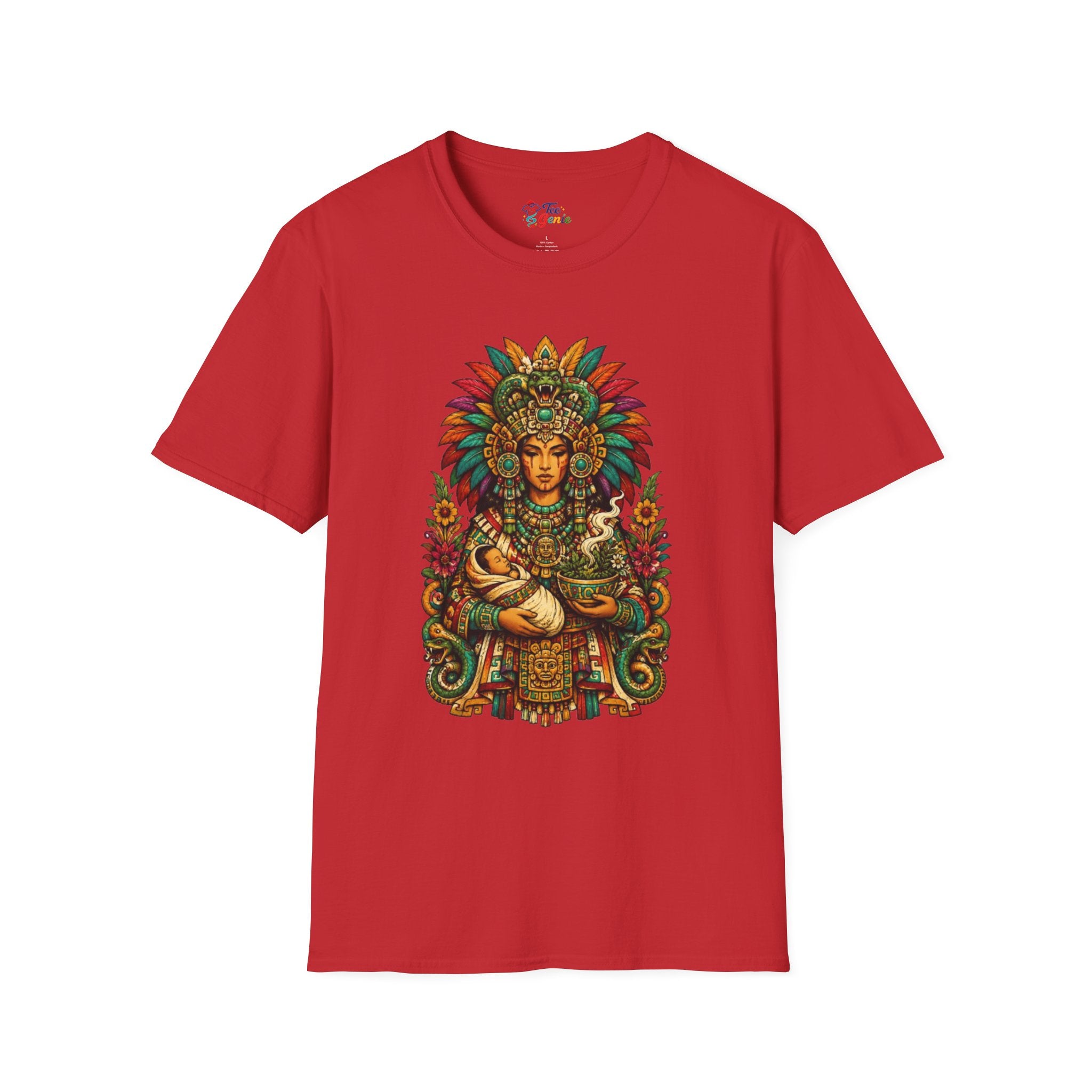 Playera azteca Cihuacóatl