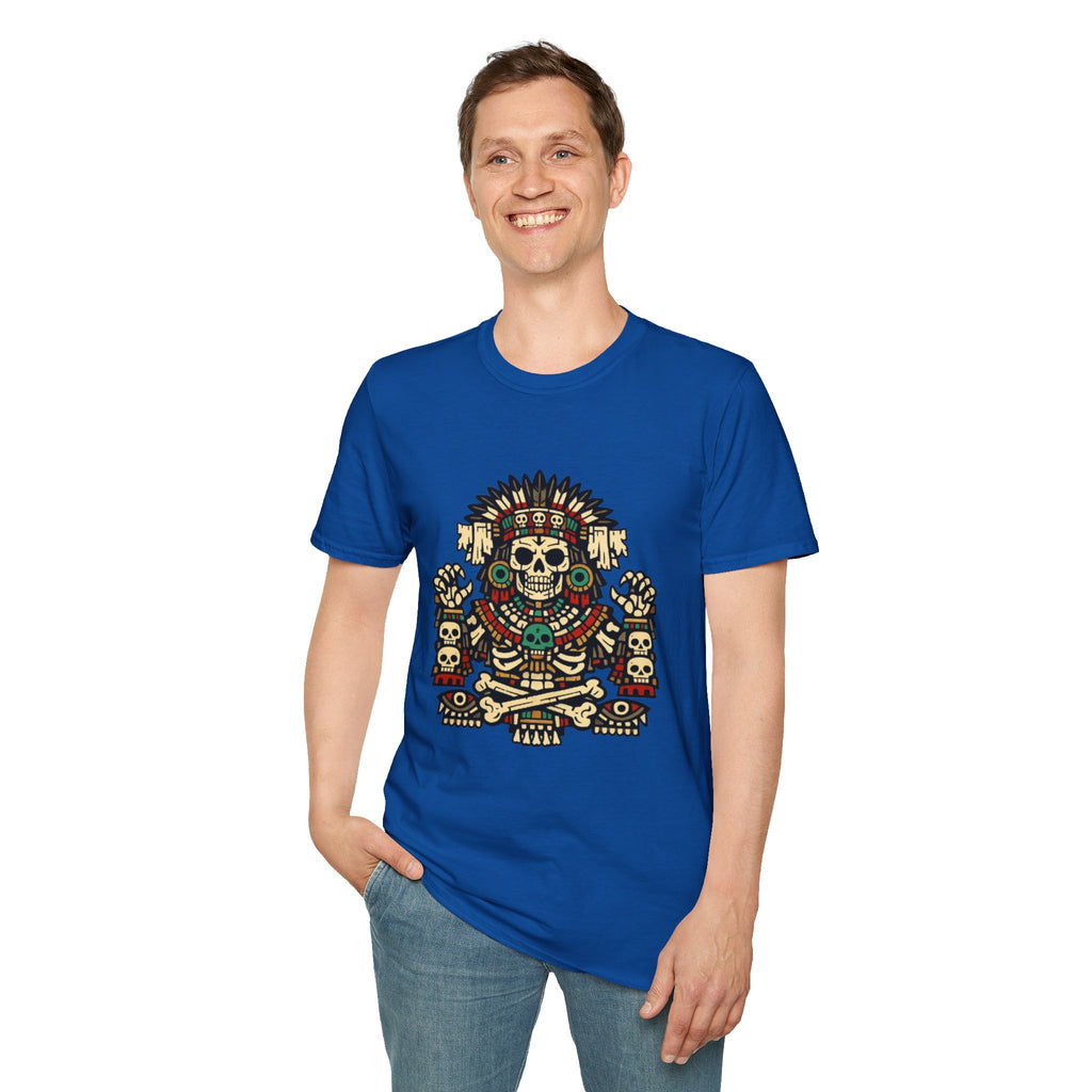 Playera azteca Mictlantecuhtli
