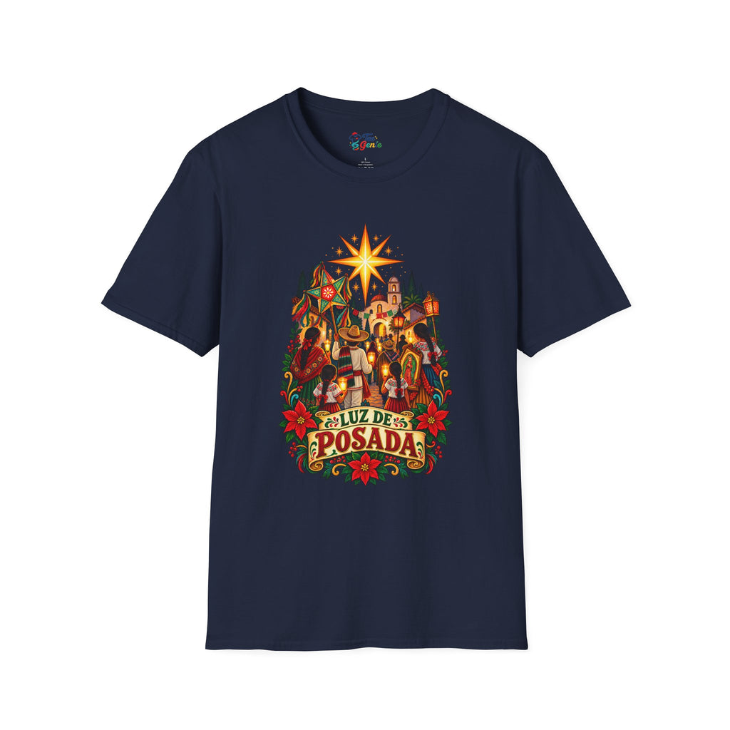 Playera Luz de Posada – Procesión Navideña Mexicana
