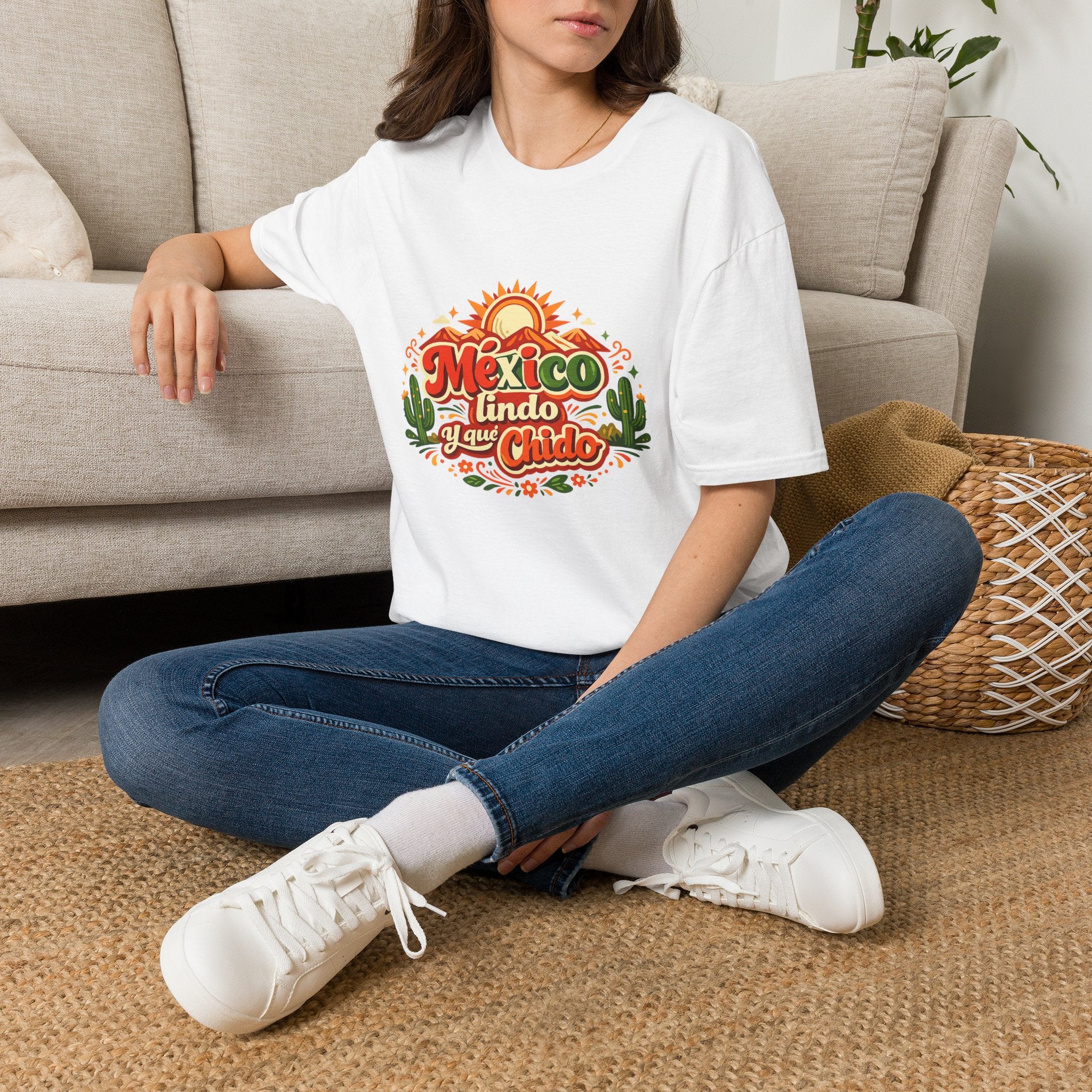 Playera Mexico lindo y que chido