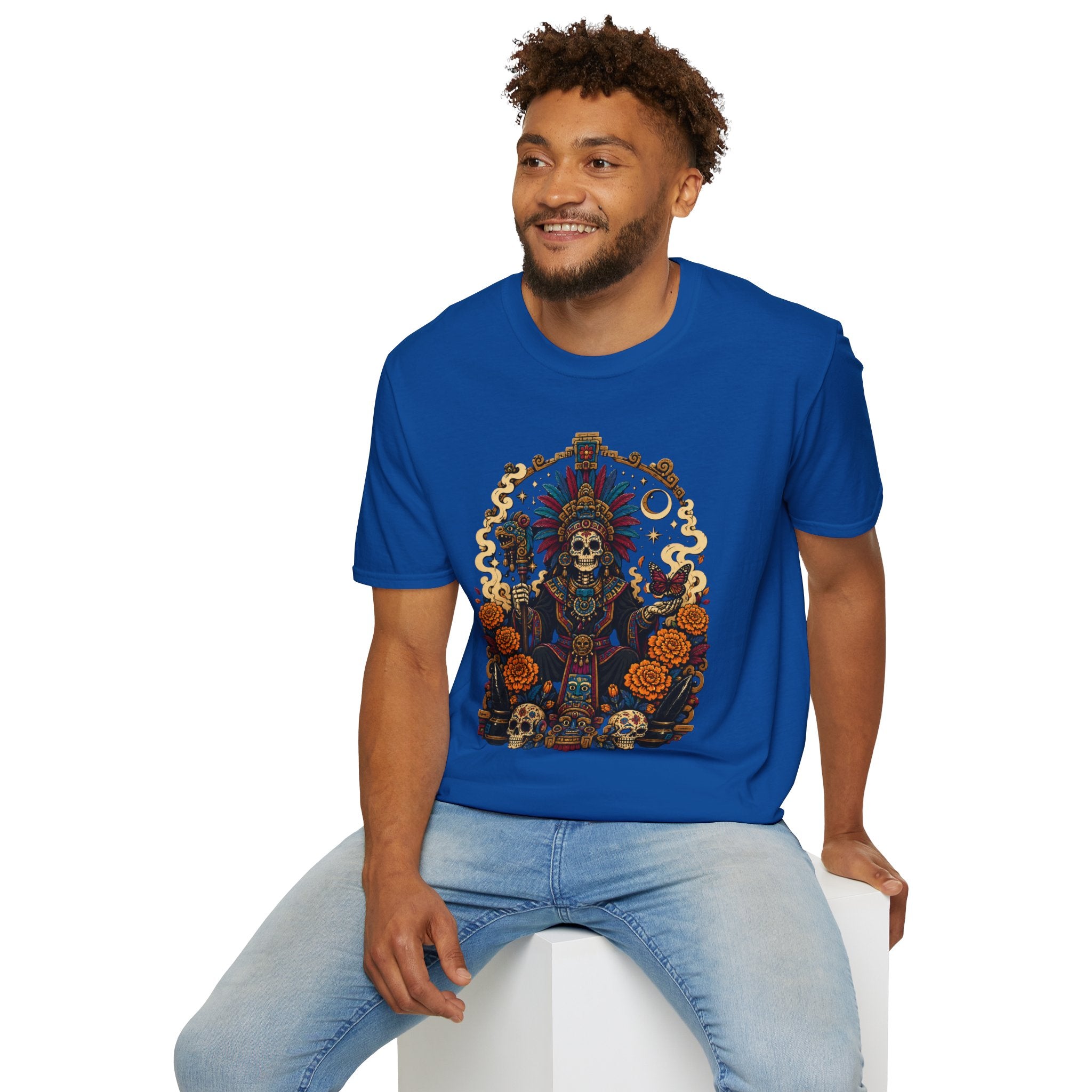 Playera Día de Muertos Guardián del Mictlán