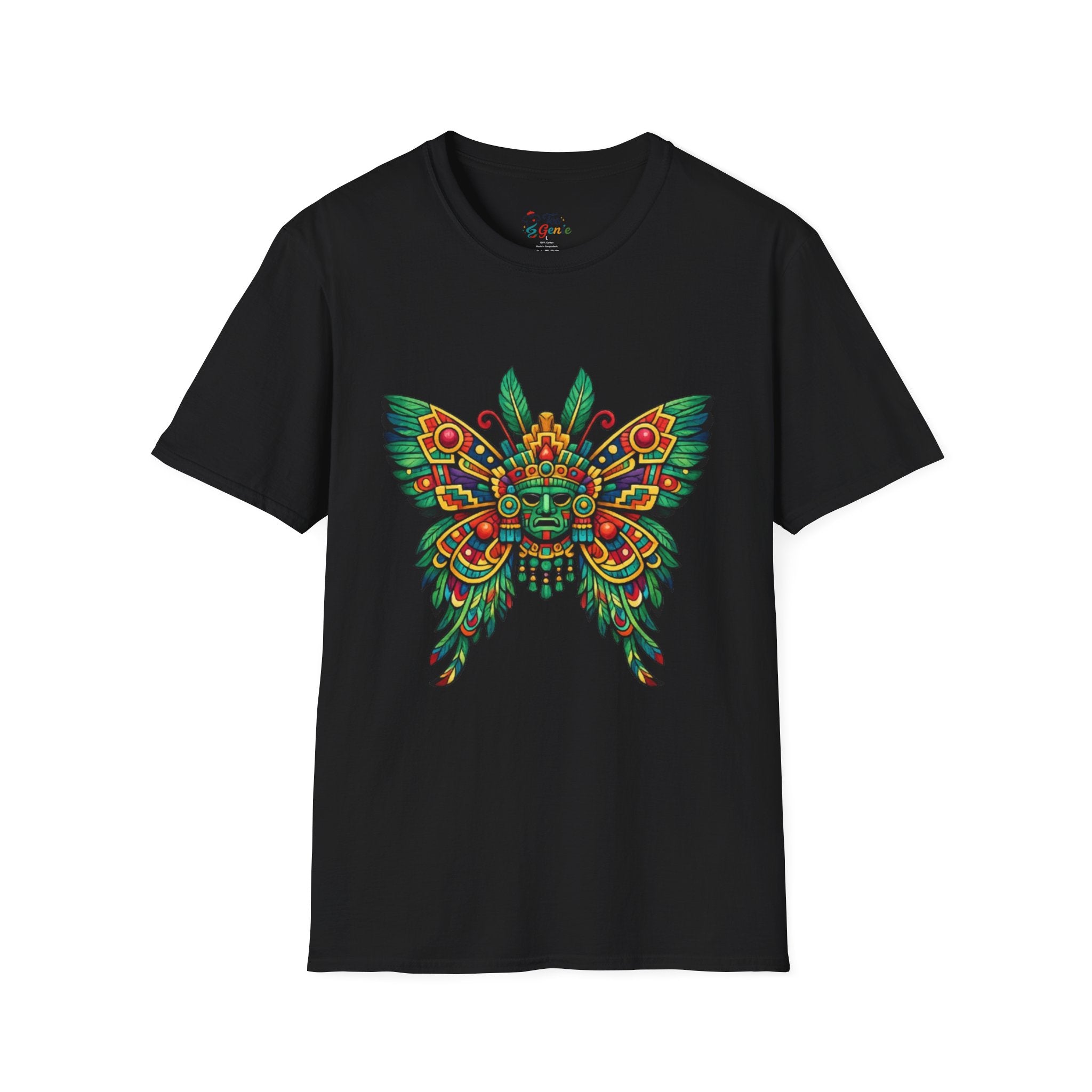Playera azteca Quetzalpapálotl
