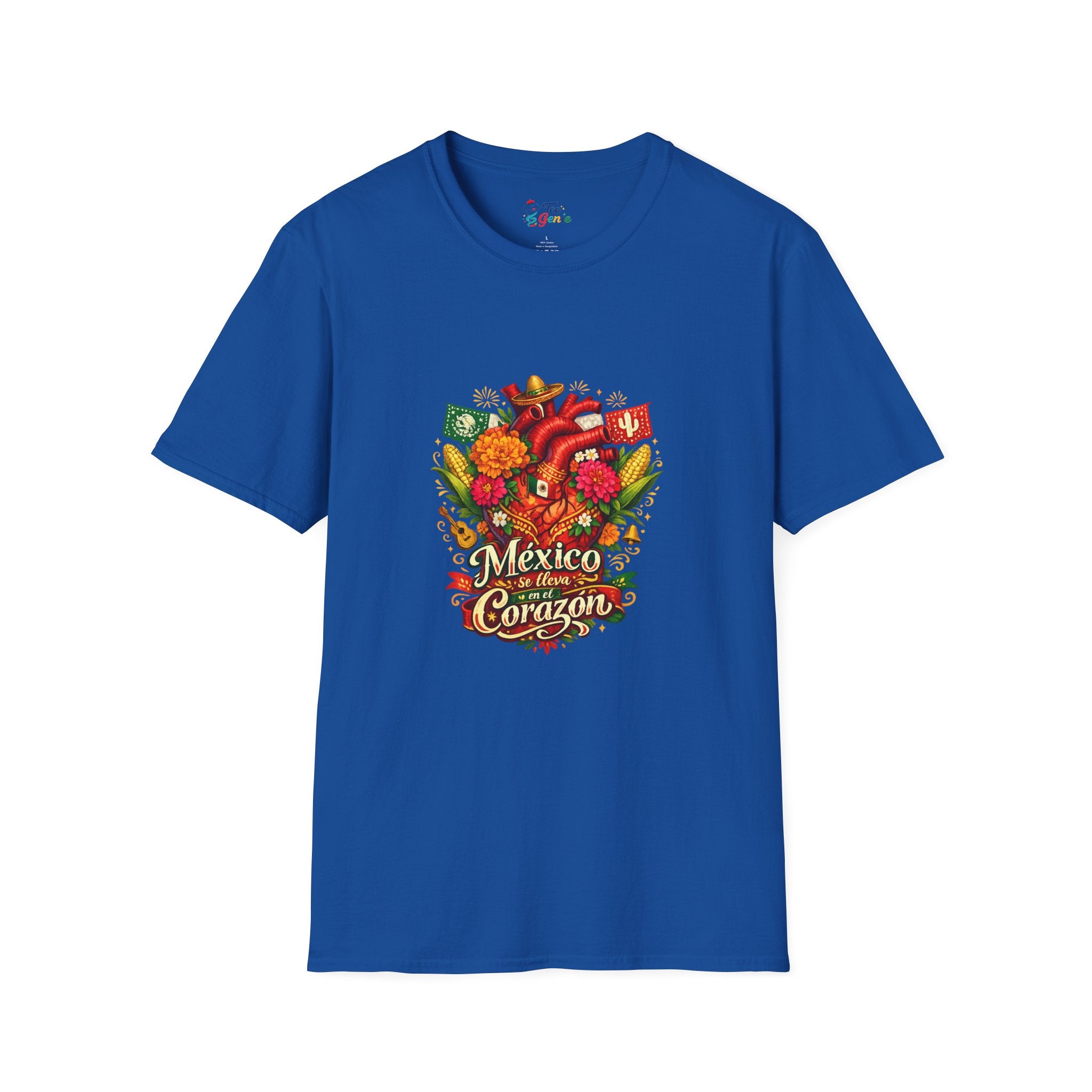 Playera México se lleva en el corazón