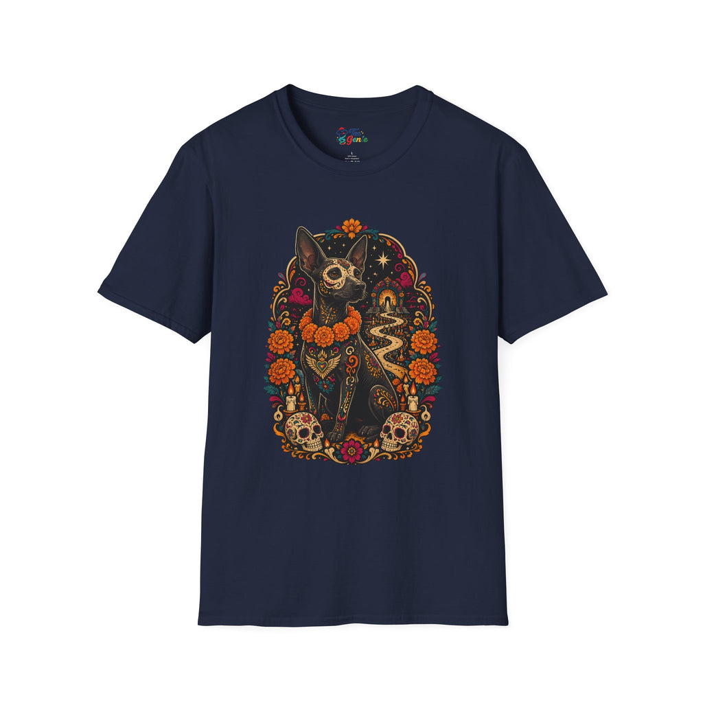 Playera Xoloitzcuintle Guía del Mictlán