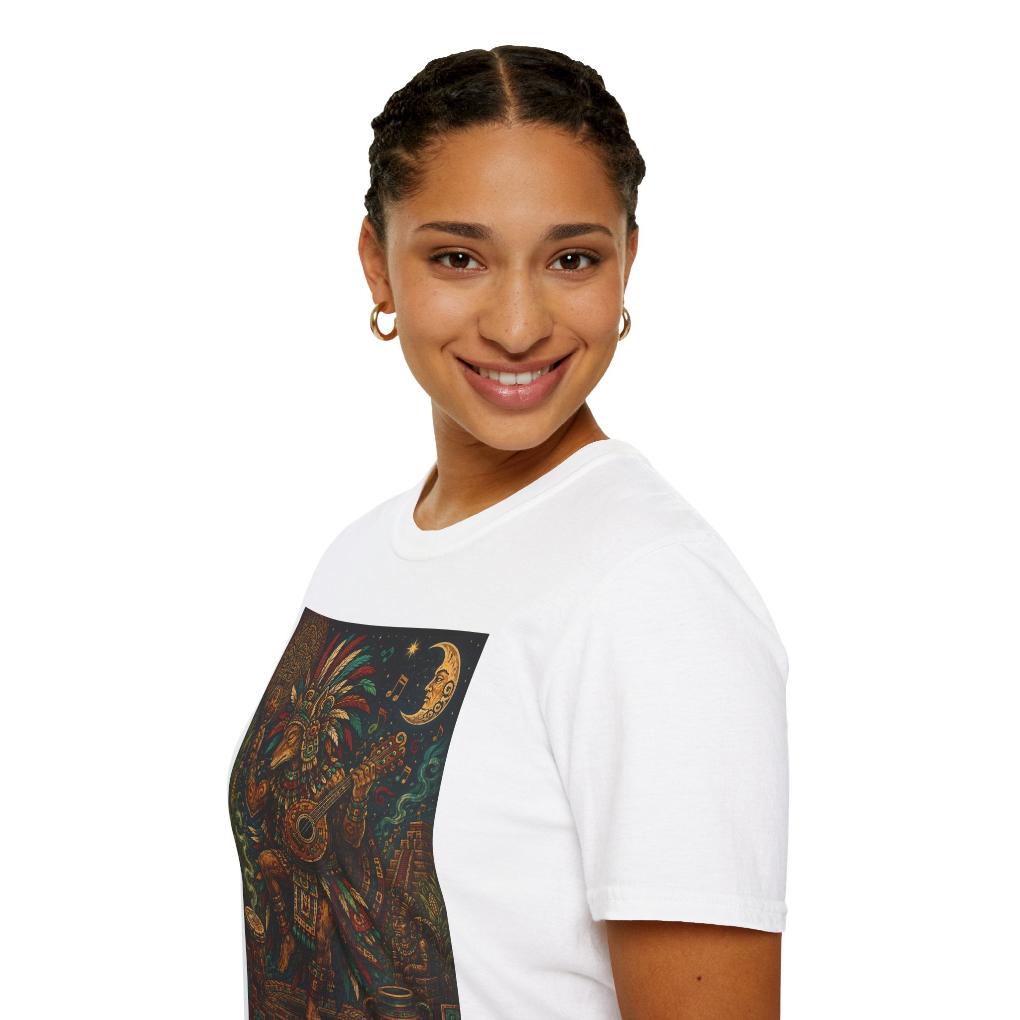 Playera azteca Huehuecóyotl