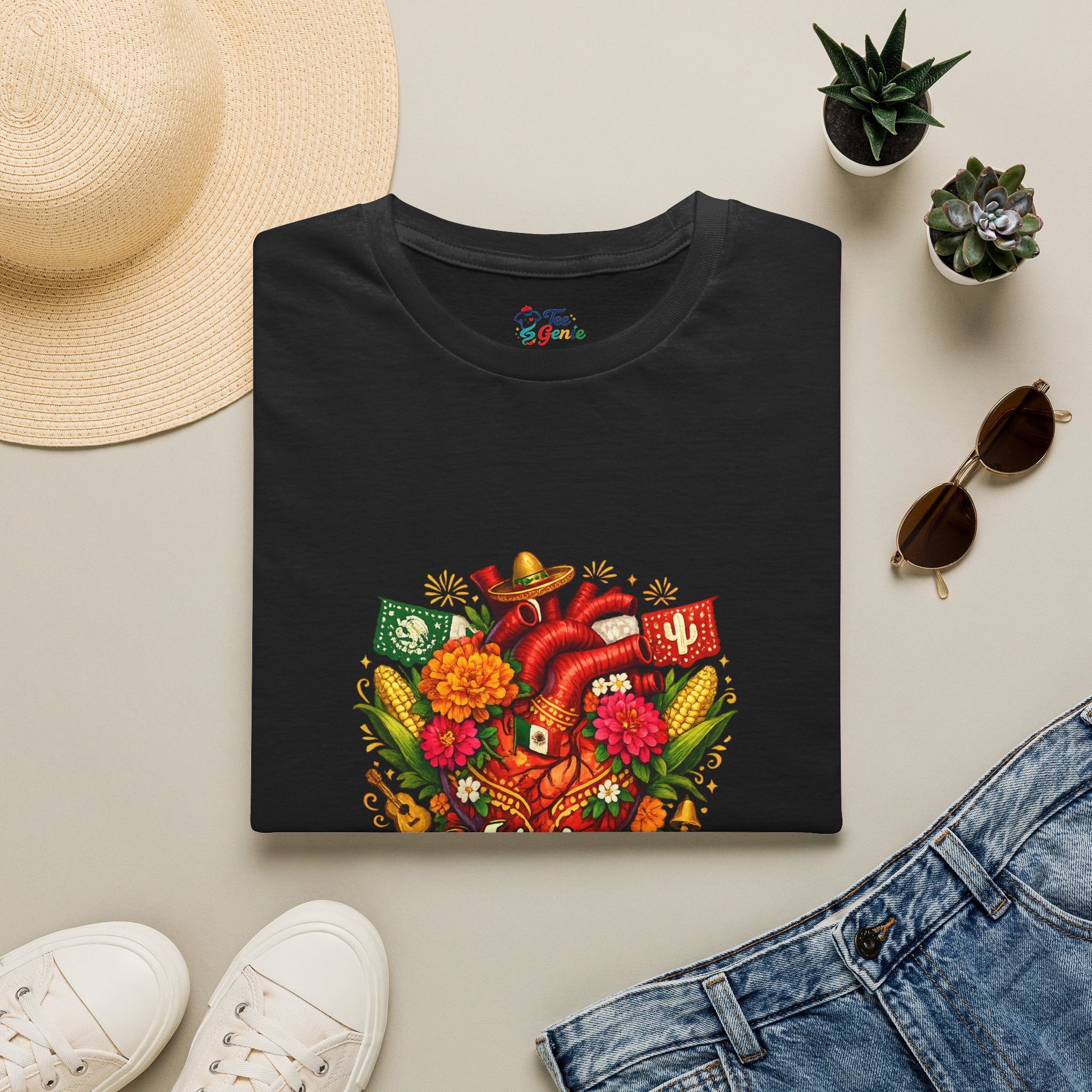 Playera México se lleva en el corazón