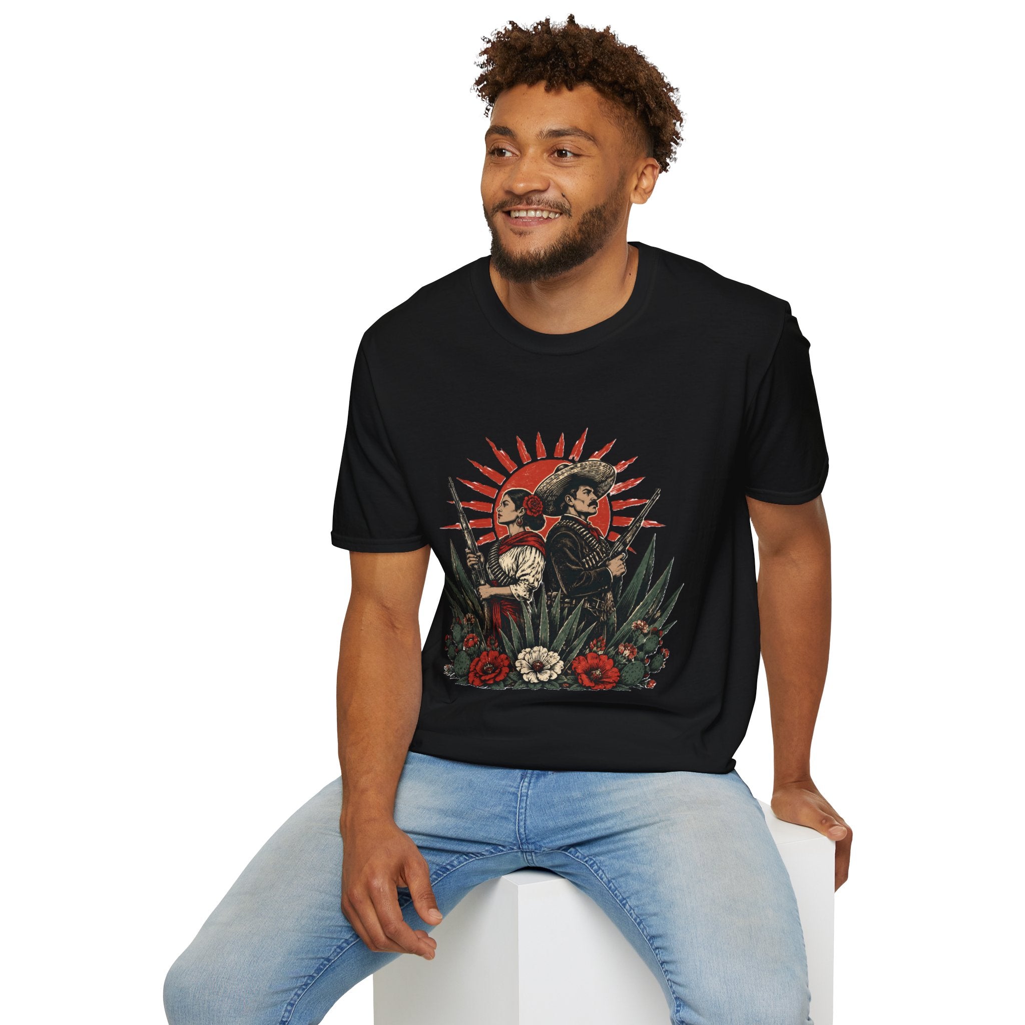 Playera Adelita y Revolucionario – Unidos por la Libertad