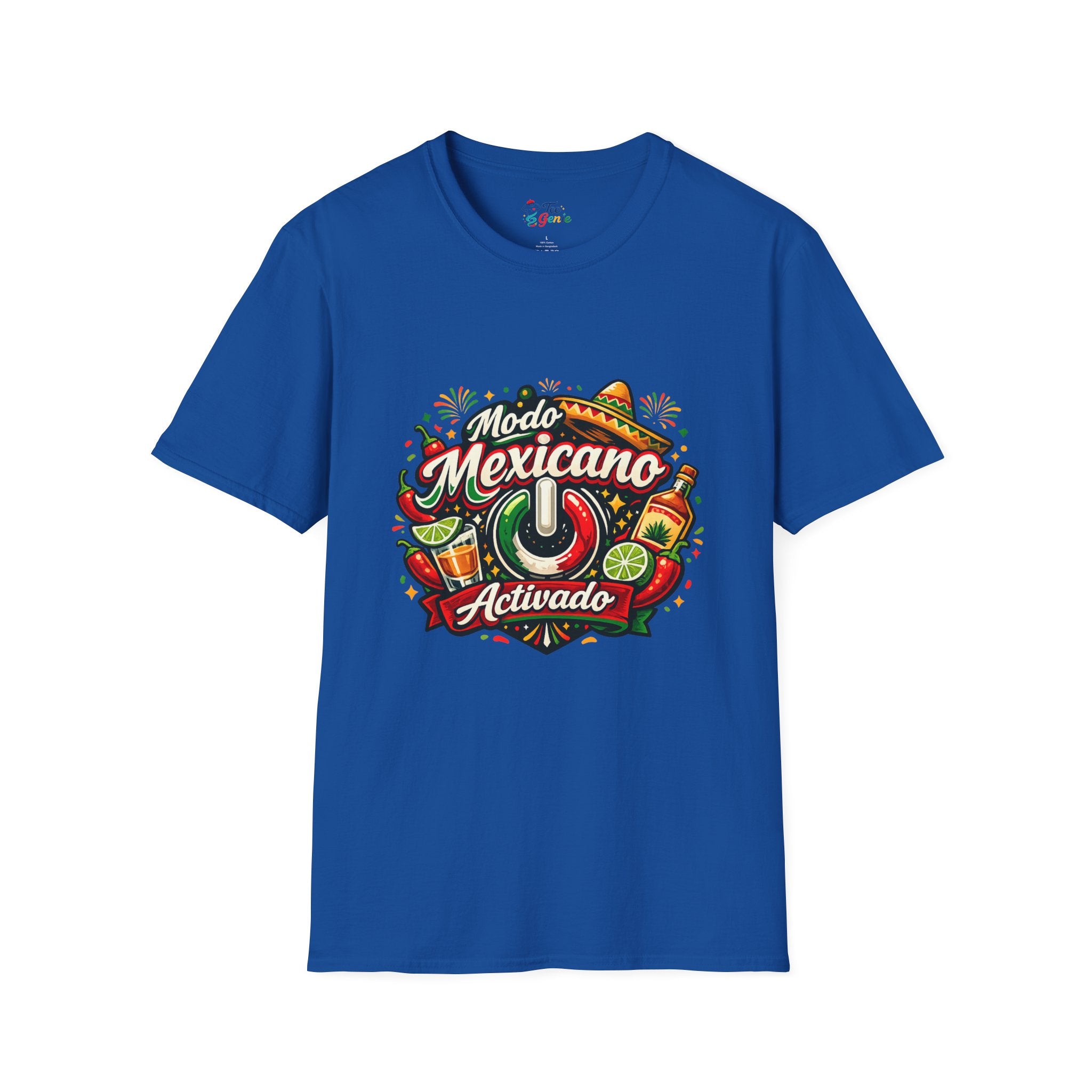 Playera Modo mexicano activado