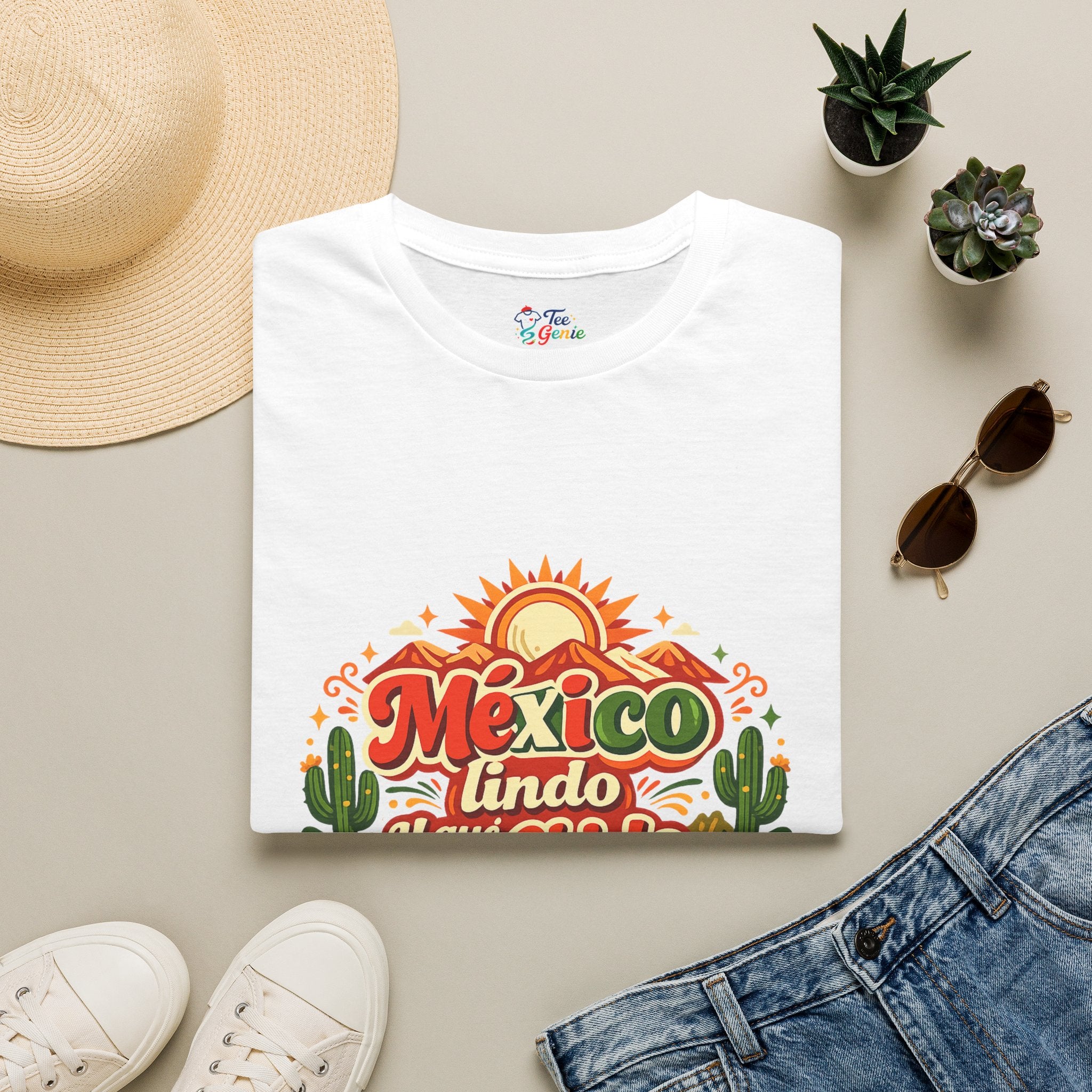Playera Mexico lindo y que chido