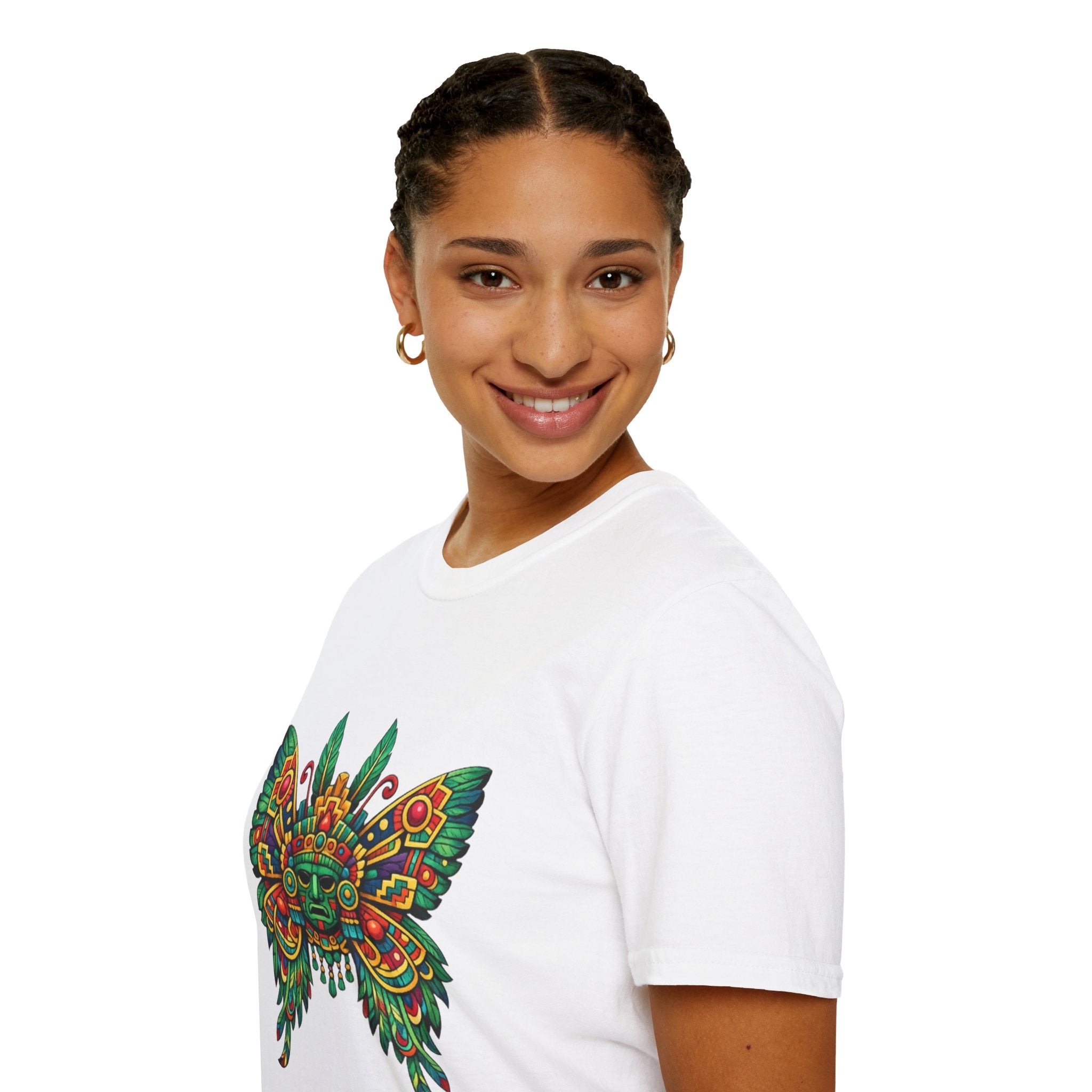 Playera azteca Quetzalpapálotl