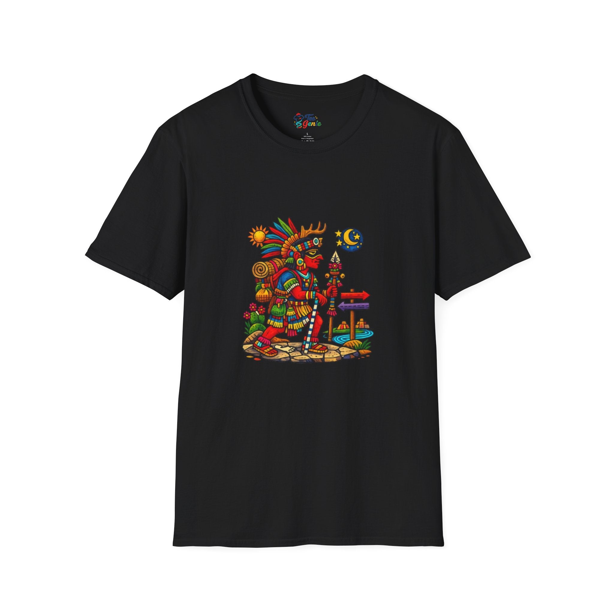 Playera azteca Tlacotzontli