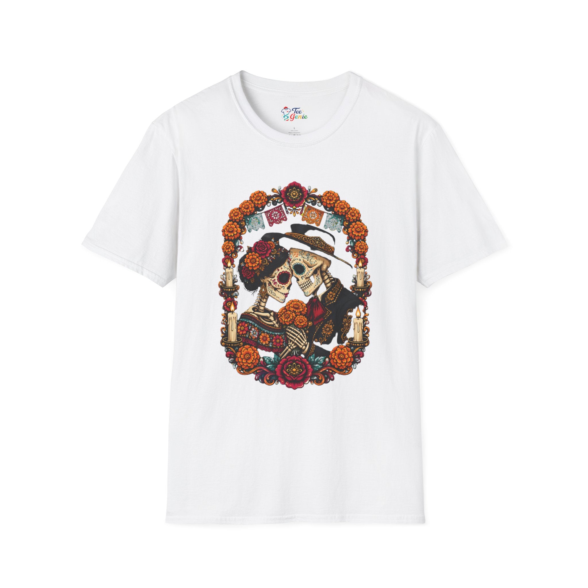 Playera Día de Muertos Amor Eterno