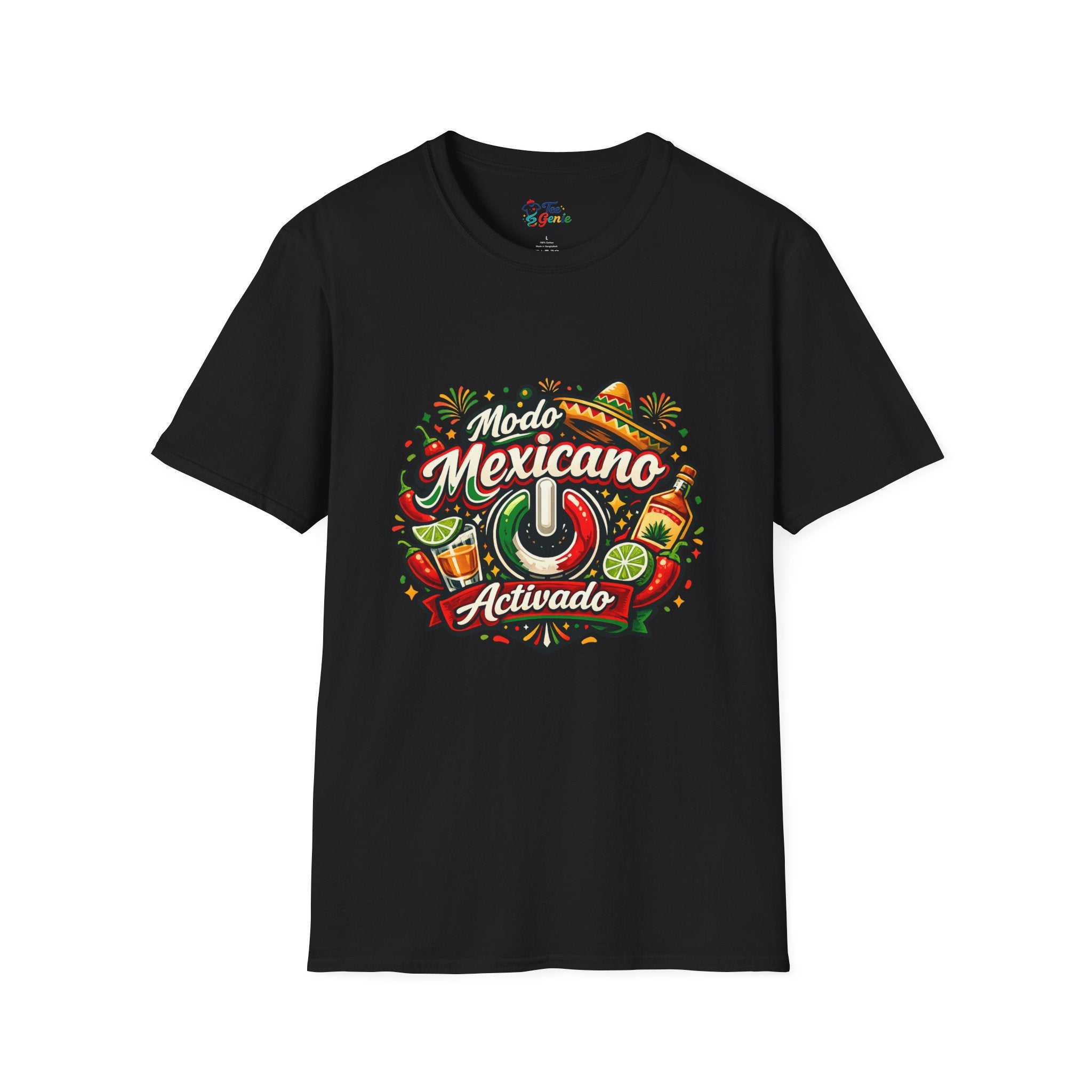 Playera Modo mexicano activado