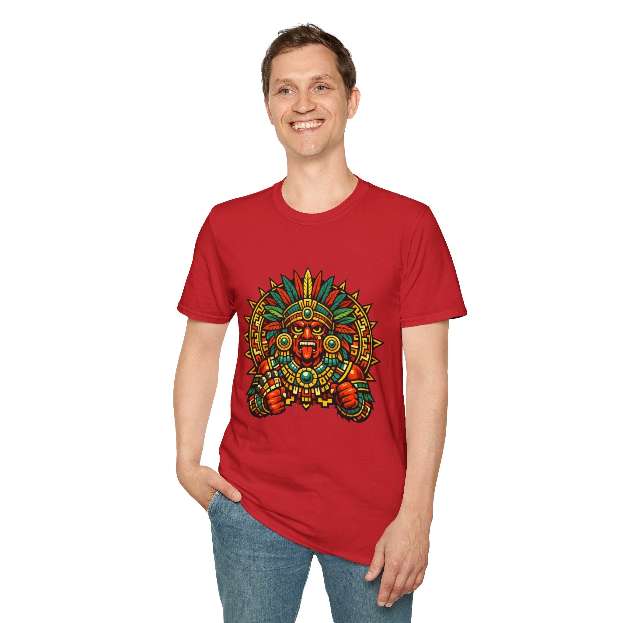 Playera azteca Tonatiuh