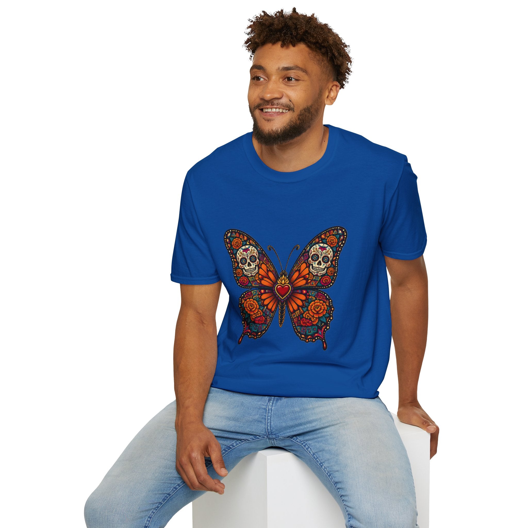 Playera Día de Muertos Mariposa Monarca