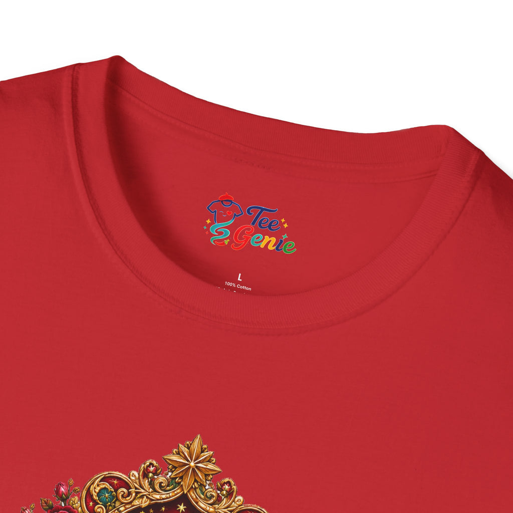 Playera Virgen de Guadalupe con Estrella, Agave y Rosas