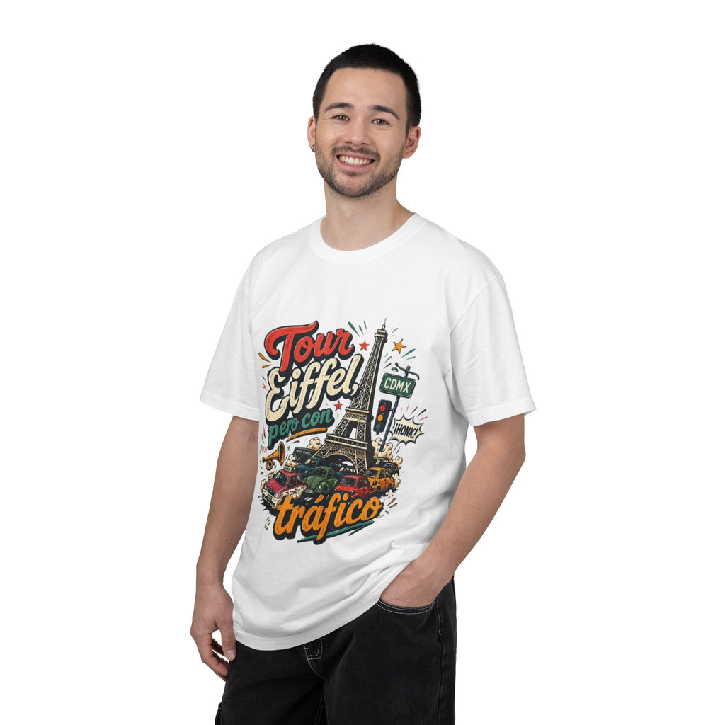 Tour Eiffel pero con Tráfico T-Shirt